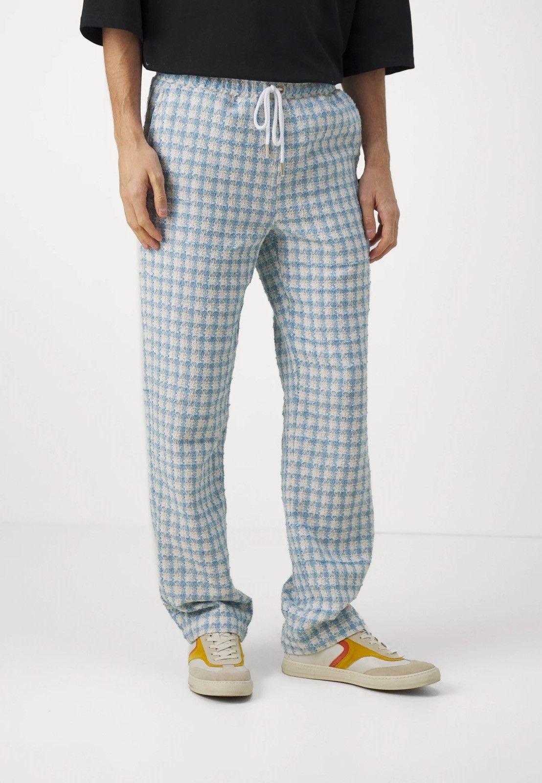 Other !DS! SS23 Nikolaj Storm Corfu Slipper Check Pants Size US 32 / EU 48 - 3 Thumbnail