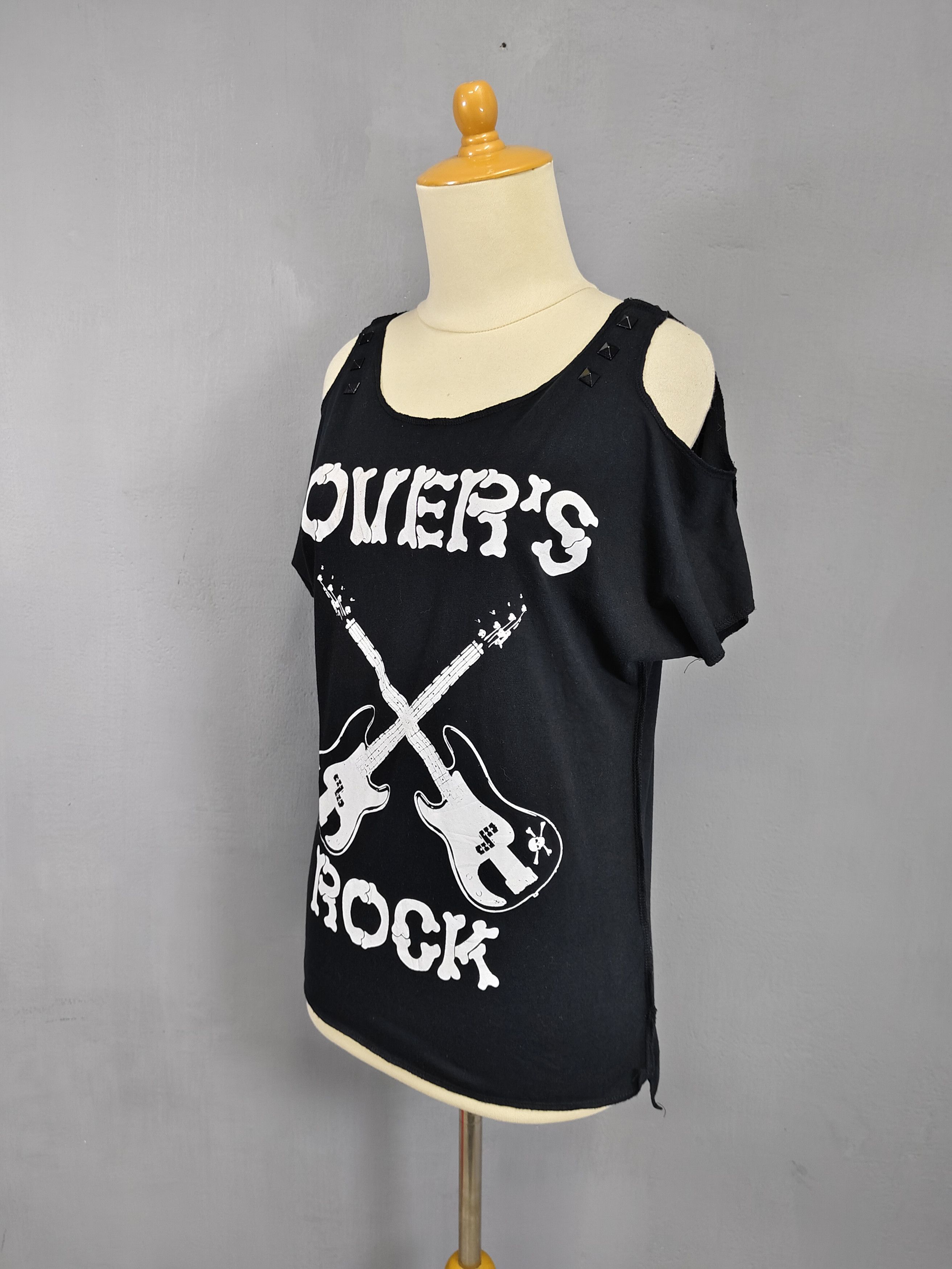 Seditionaries 2000s Lover’s Rock- Punk Rock Cold Shoulder Studded Top Size M / US 6-8 / IT 42-44 - 3 Thumbnail