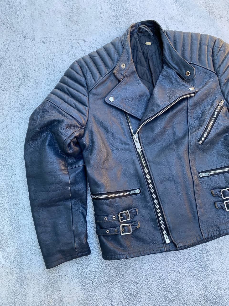 Other Leather Faded Avant Garde brown Rick Owens style Jacket Size US M / EU 48-50 / 2 - 2 Thumbnail