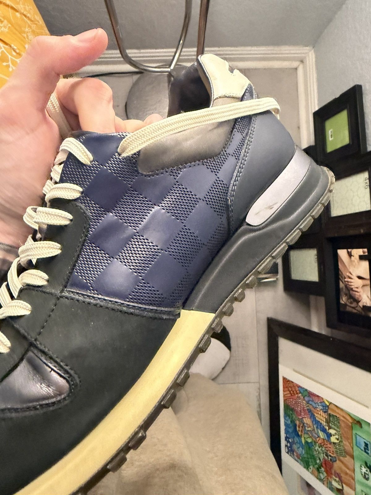 Louis Vuitton Louis Vuitton Run Away Vintage Navy Blue Size US 7.5 / EU 40-41 - 10 Thumbnail