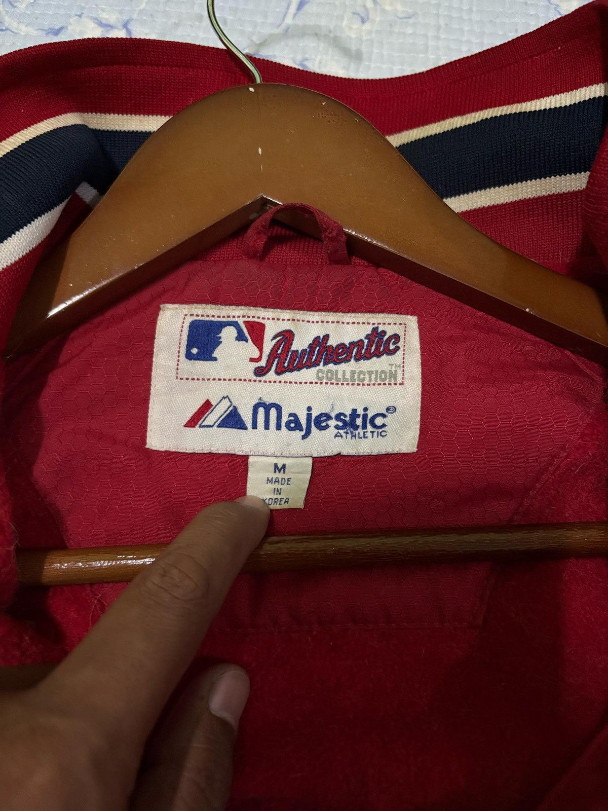 MLB × Majestic × Vintage VTG 90's St. Louis Cardinals Jacket Big Logo Design Size US M / EU 48-50 / 2 - 13 Thumbnail