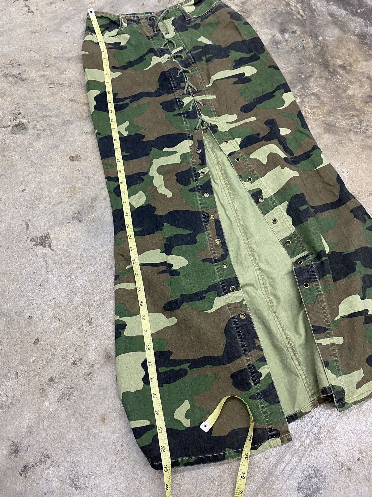 Hysteric Glamour × If Six Was Nine × Japanese Brand vintage camo skirt lace up ifsx lgb hys style Size 28" / US 6 / IT 42 - 8 Thumbnail