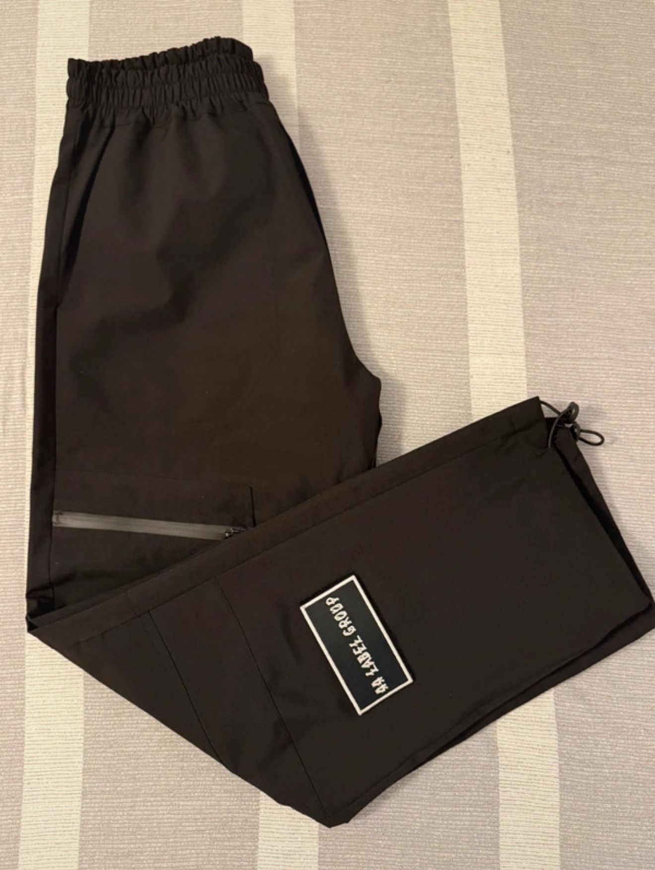 44 LABEL GROUP 44 Label Group Cargo Pants Poly Techno Black (46) Size US 44 / EU 60 - 7 Thumbnail