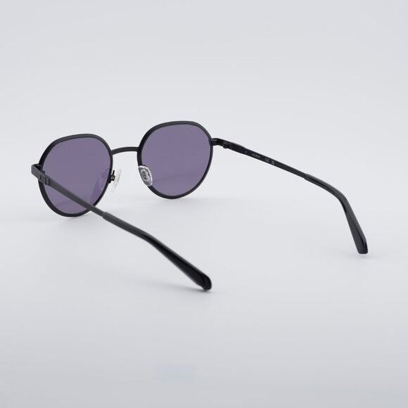 Guess Guess GU00207 02Y Sunglasses Black Round Frame, Violet Lense Size ONE SIZE - 4 Thumbnail
