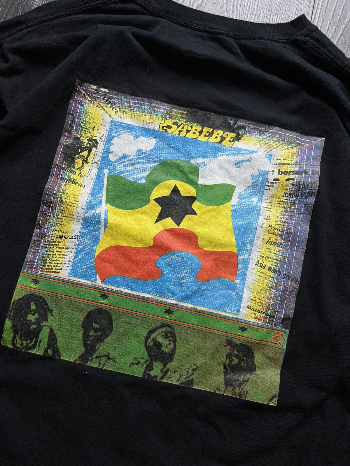 Wacko Maria Rare Wacko Maria The Light of Saba LS Tee Reggae Size US L / EU 52-54 / 3 - 2 Thumbnail