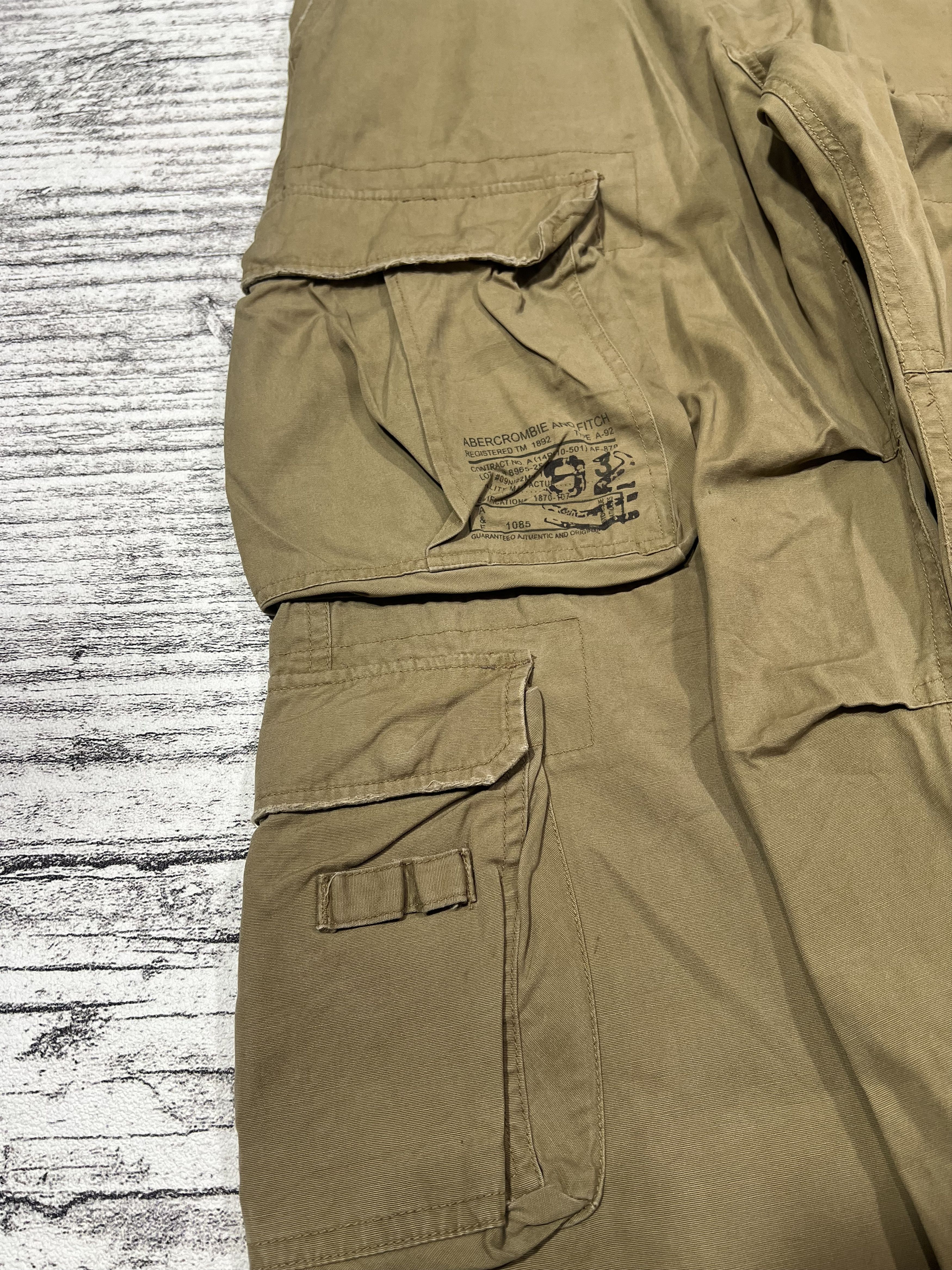 Abercrombie & Fitch 2000s Japanese Hysteric Y's Multipocket Cargo y2k Lgb Ifsix Size US 32 / EU 48 - 3 Thumbnail