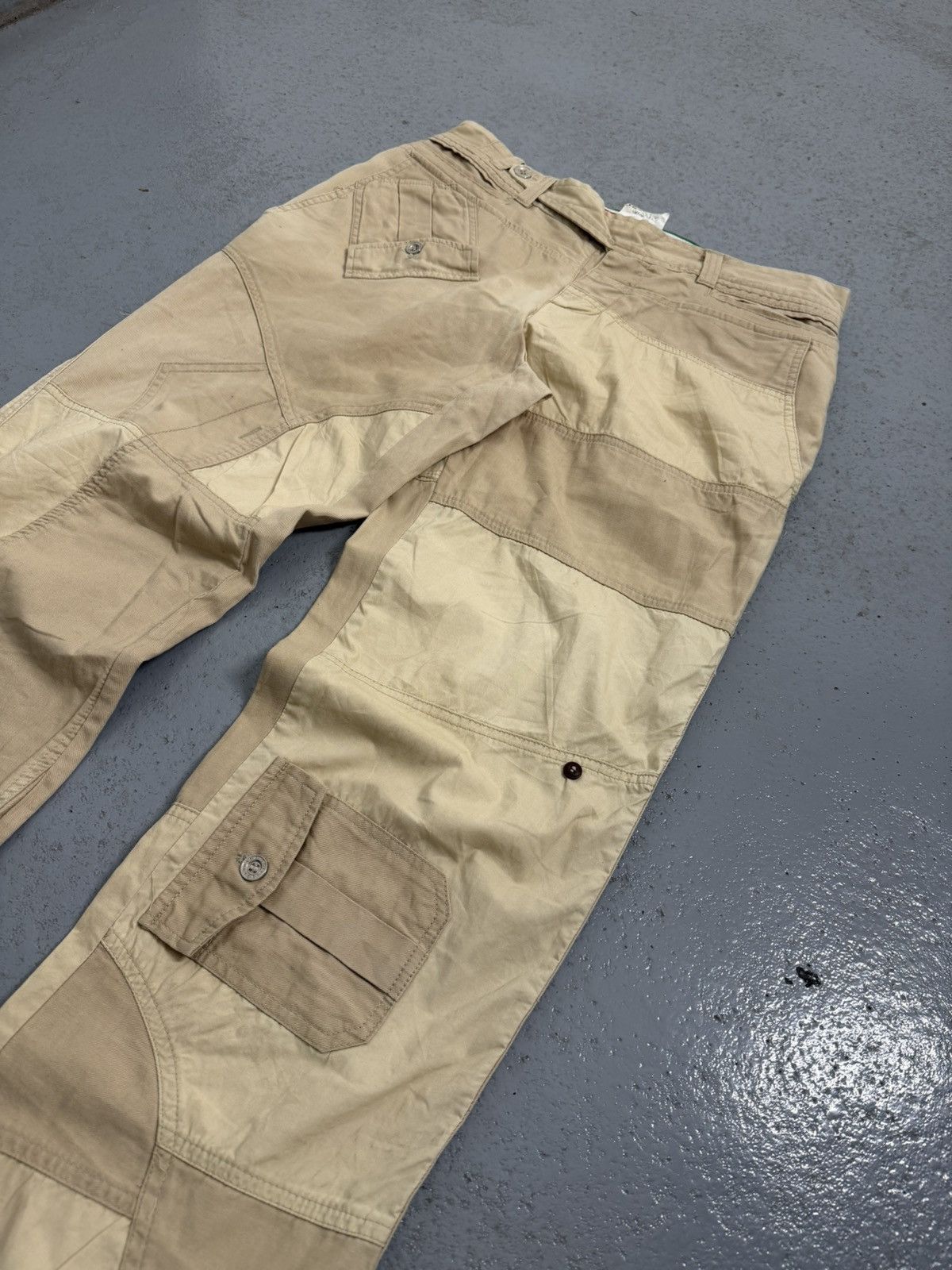 Dolce & Gabbana Dolce & Gabbana Reconstructed Cargo Multi-pocket Pants Size US 34 / EU 50 - 4 Thumbnail