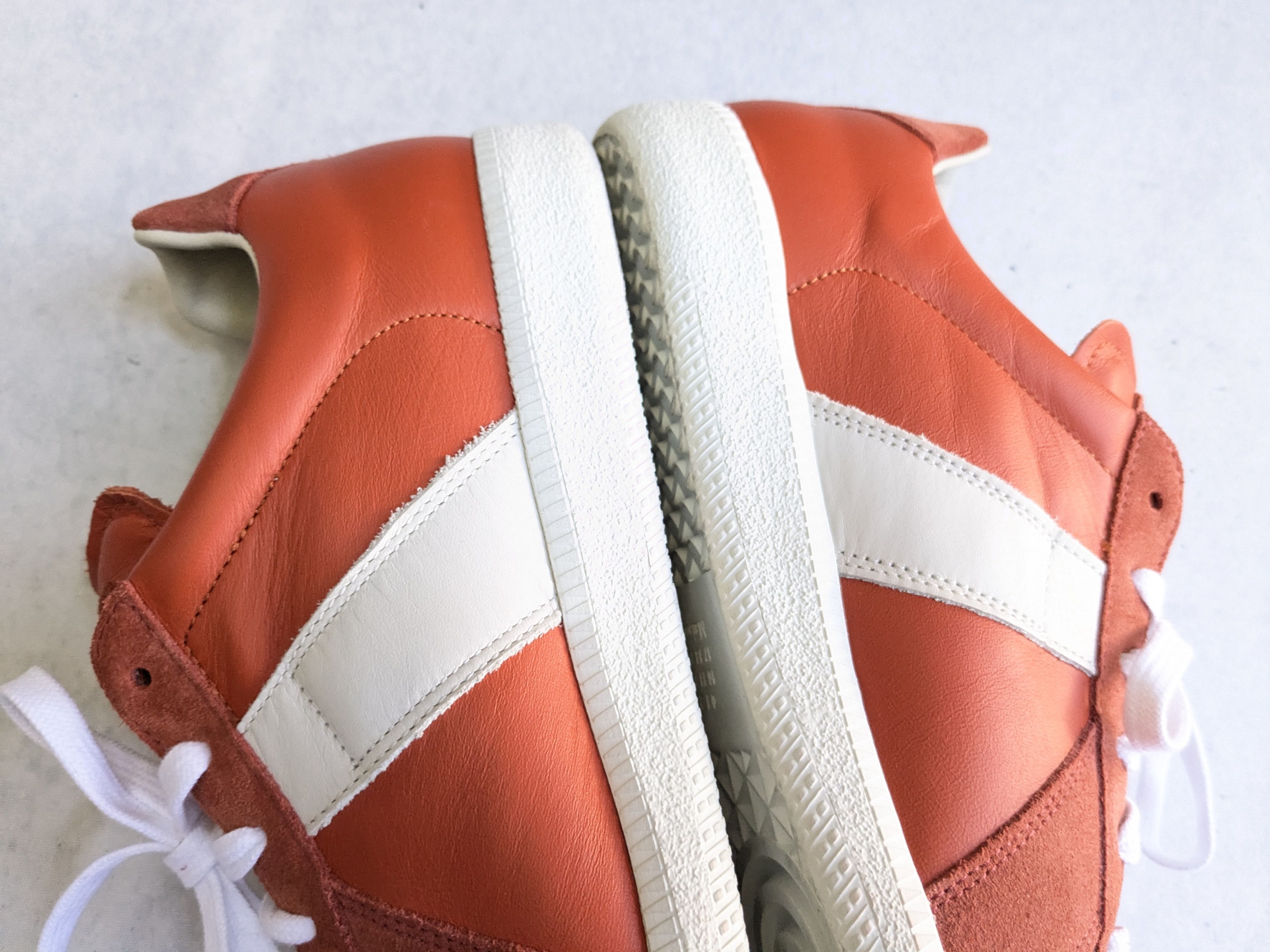 Maison Margiela Maison Margiela GAT Replica Orange White 9 42 Low Tops Size US 9 / EU 42 - 12 Thumbnail