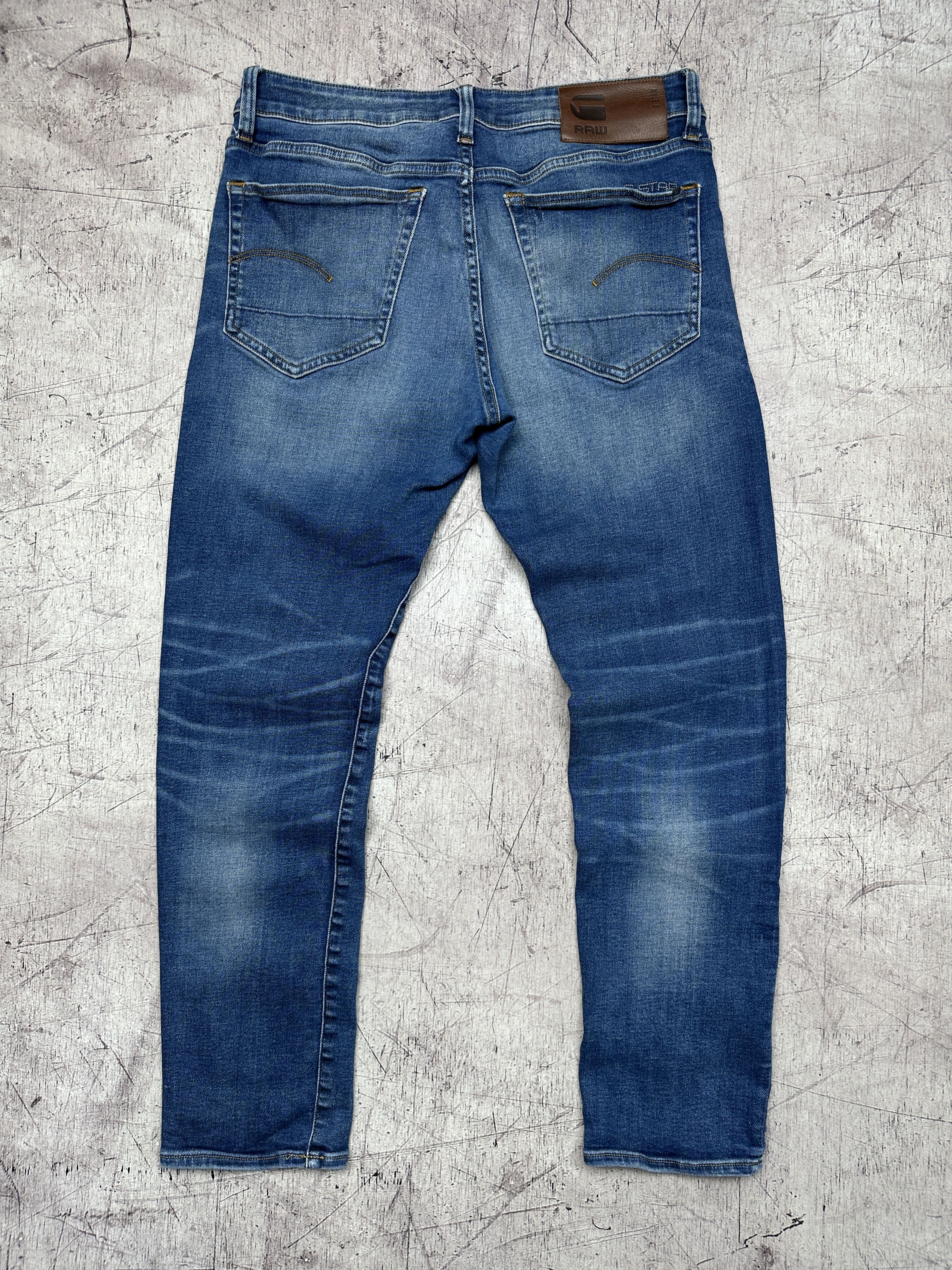 G-Star G Star Raw Mens 3301 Slim Denim Pants Jeans Size US 32 / EU 48 - 6 Thumbnail