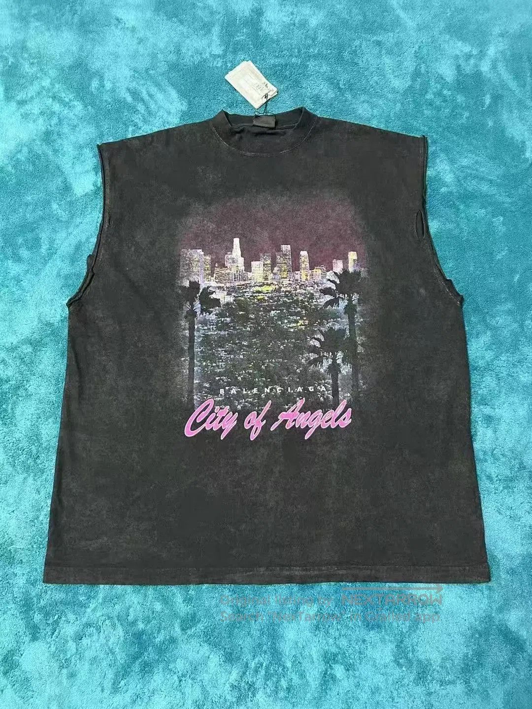 Balenciaga Balenciaga City of Angels Sleeveless Top . Size US L / EU 52-54 / 3 - 1 Thumbnail