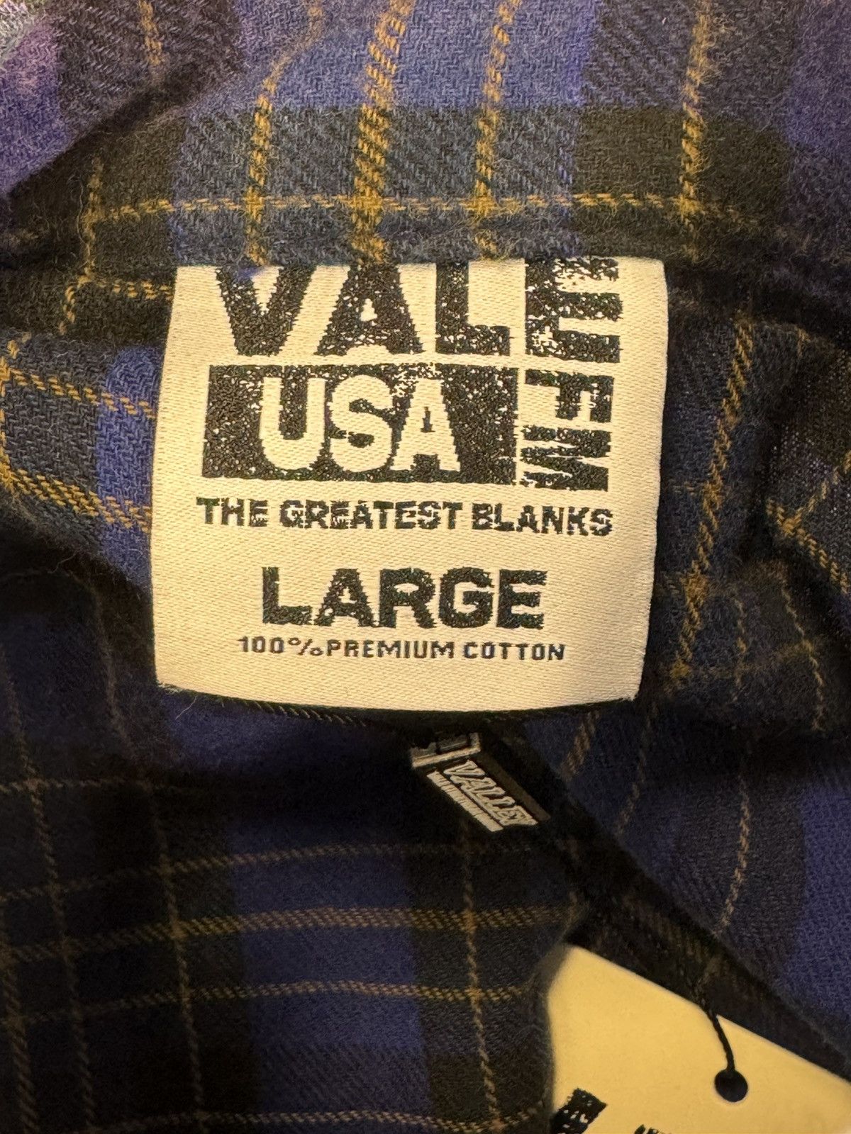 Vale Vale Blue Inferno Flannel Size US L / EU 52-54 / 3 - 2 Thumbnail