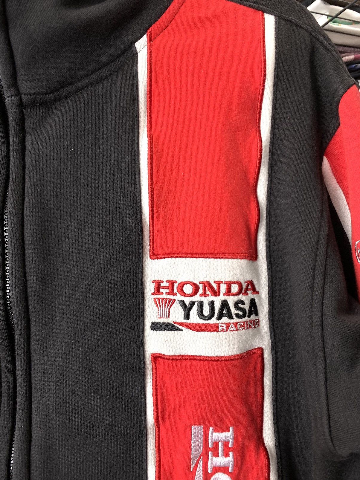 Honda Rare! Vintage Honda Racing Sweatshirt Jacket Suzuki Yamaha Size US M / EU 48-50 / 2 - 4 Thumbnail