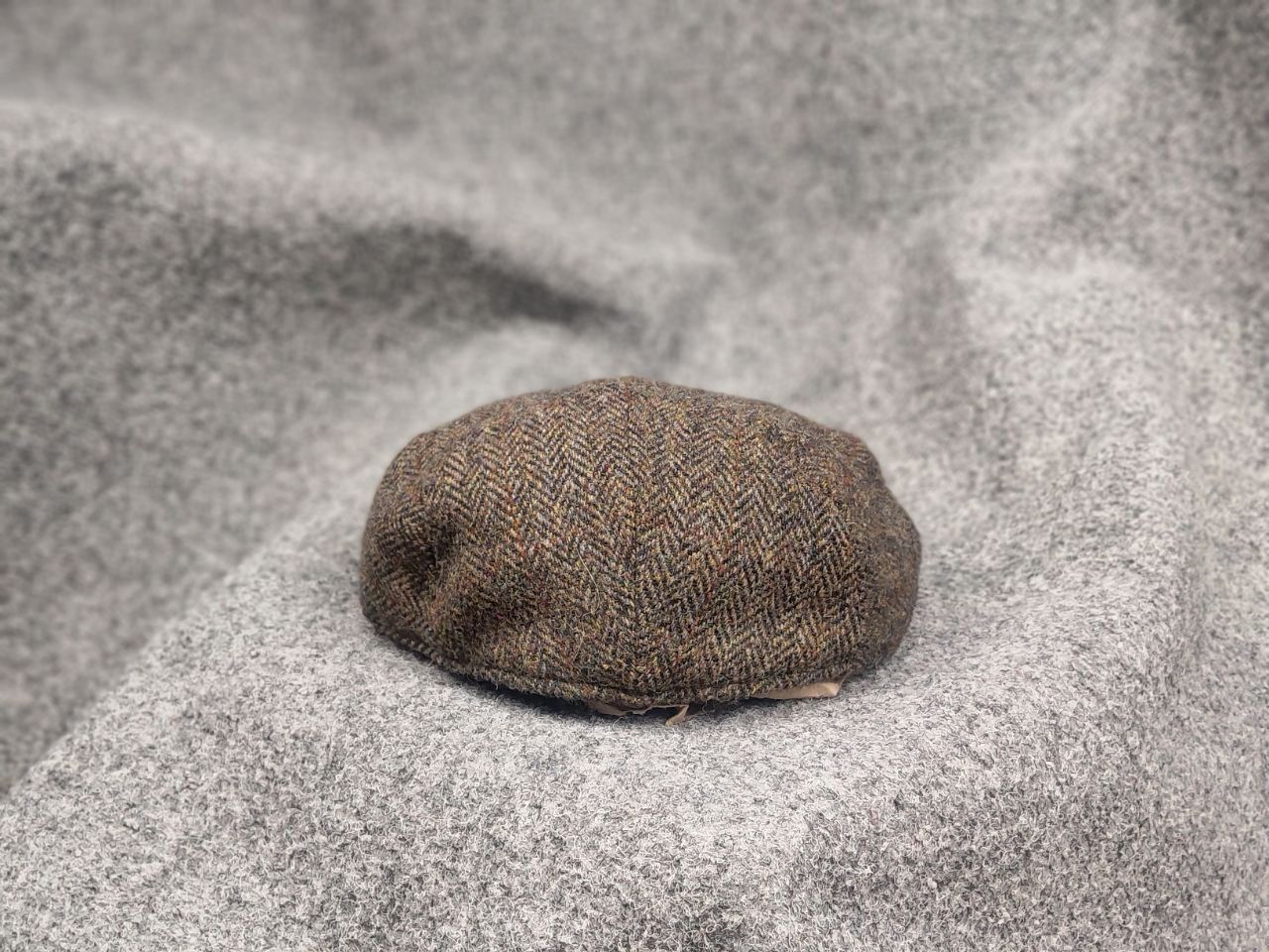 Harris Tweed Wool Flat cap Size ONE SIZE - 5 Thumbnail