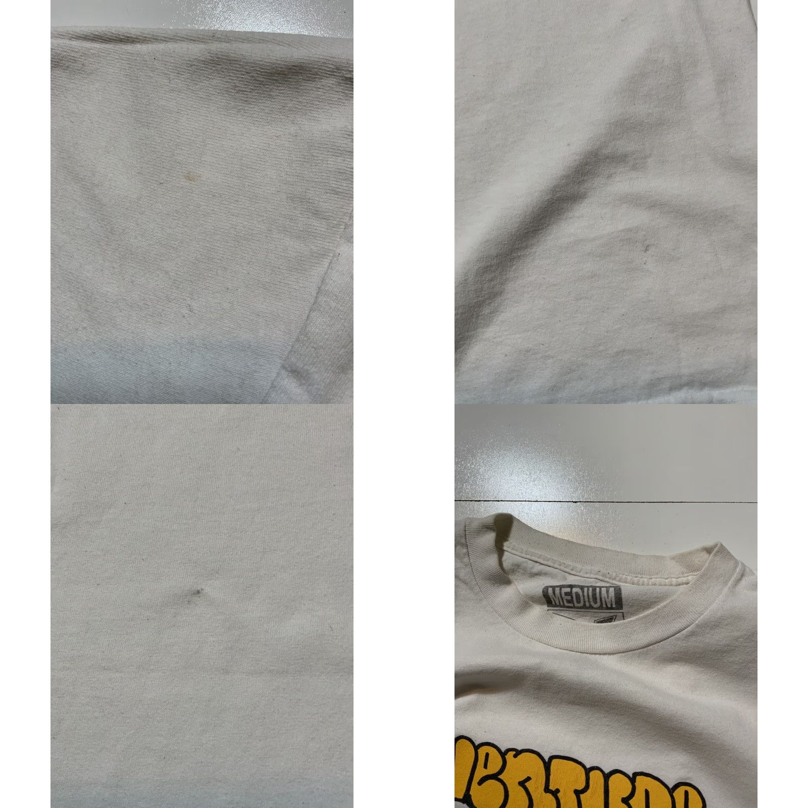 Vintage Venture Skateboard Trucks Peace Sign Bubble Letters Graphic Crew T-Shirt Sz.M Men Size US M / EU 48-50 / 2 - 9 Thumbnail