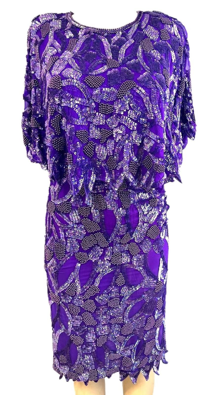 Other Sequin Dress Purple size 8 Size M / US 6-8 / IT 42-44 - 1 Preview
