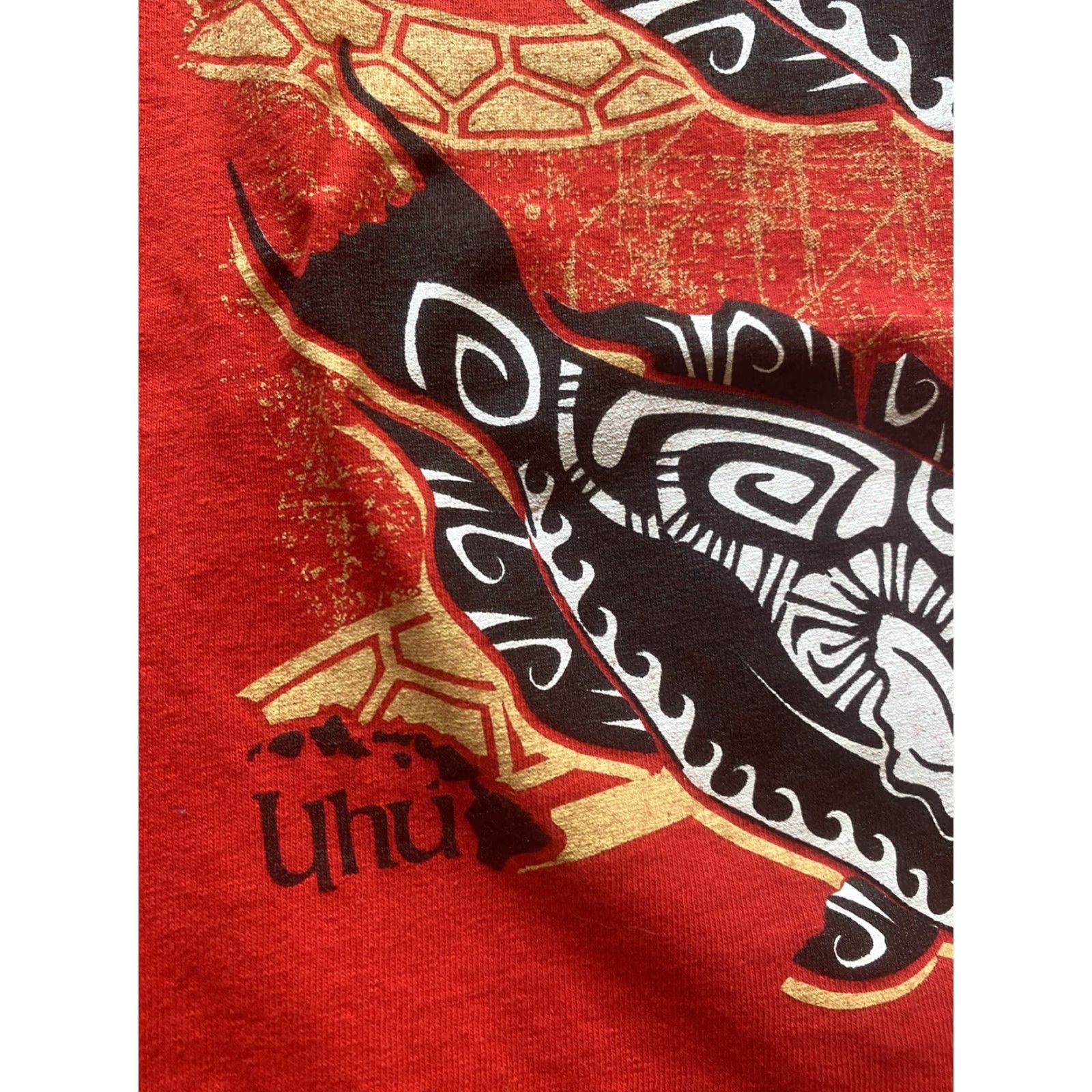 Vintage VINTAGE Small Hawaii Uhu Fish Red Tank Top T-Shirt S Mens Alstyle Cotton Round Neck Hawaii Fish Solid Size US S / EU 44-46 / 1 - 2 Thumbnail