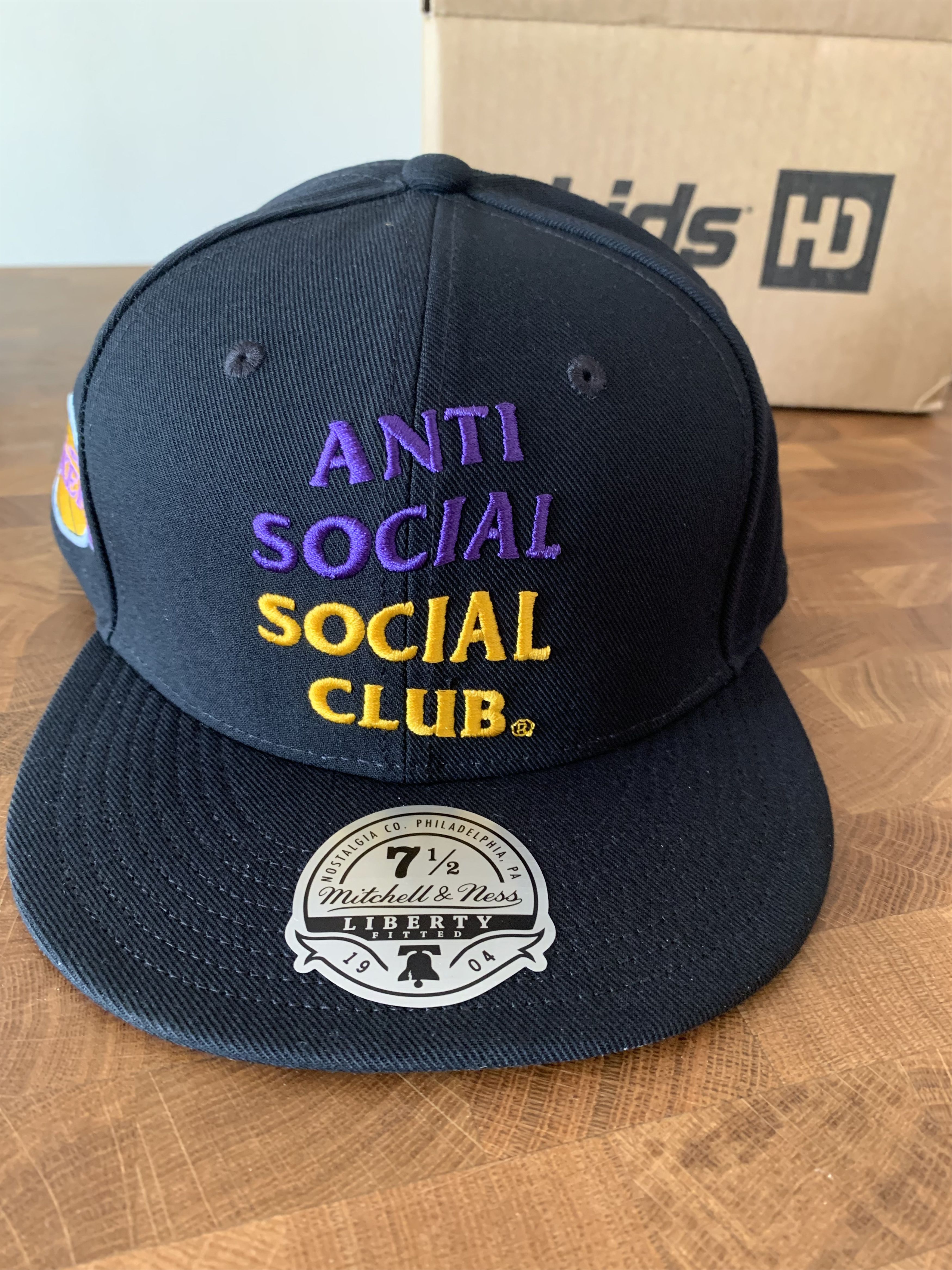 Anti Social Social Club Collapse Bucket Cap Black
