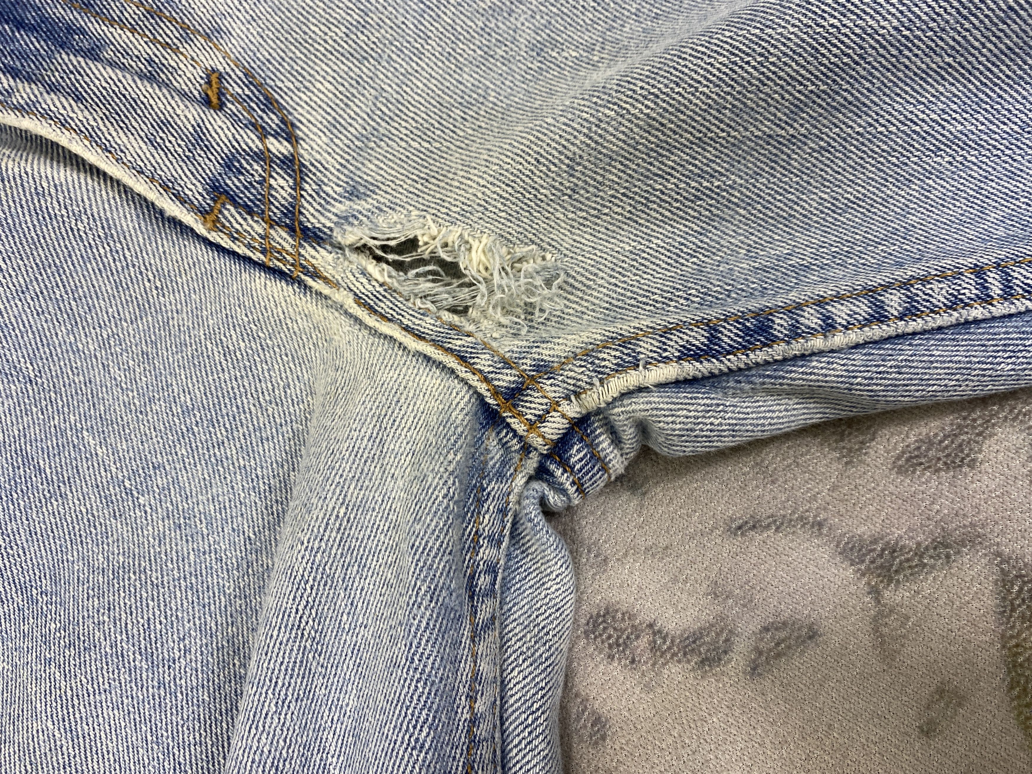 Japanese Brand Light Blue Vintage Levi's Jeans 38x31.5 Denim -JN1452 Size US 38 / EU 54 - 12 Thumbnail
