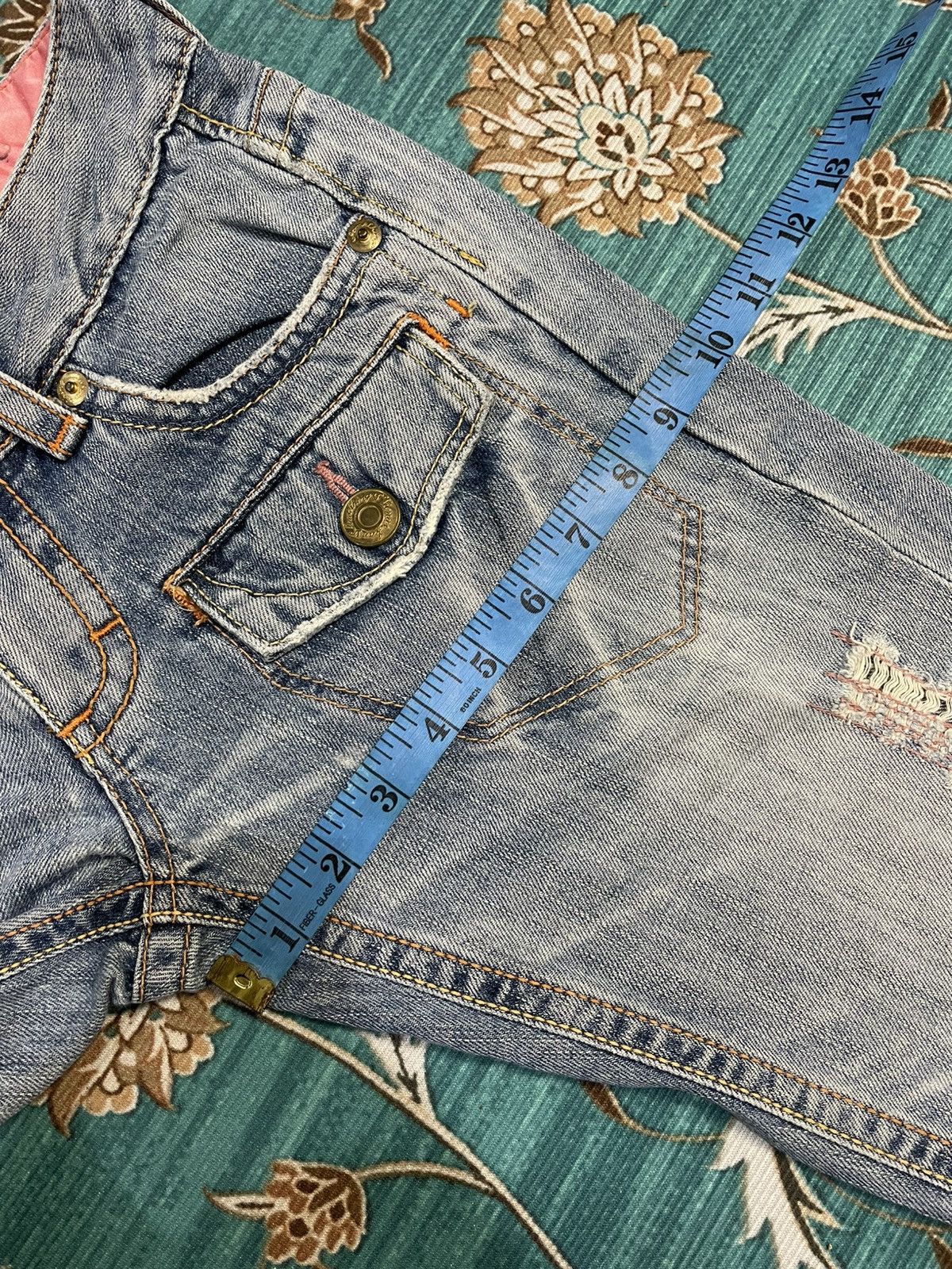 If Six Was Nine Flared Japanese Brand Jeans Size US 29 - 13 Thumbnail