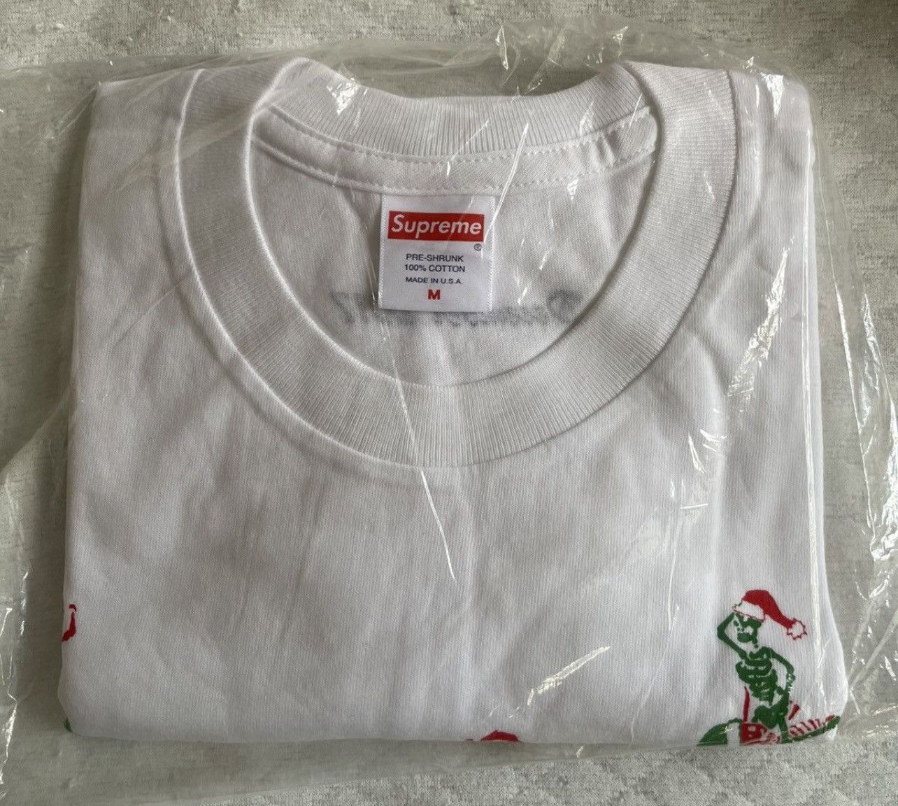 Supreme 2016F/W Xmas tee Sサイズ 白 Supreme Christmas Tee | Grailed