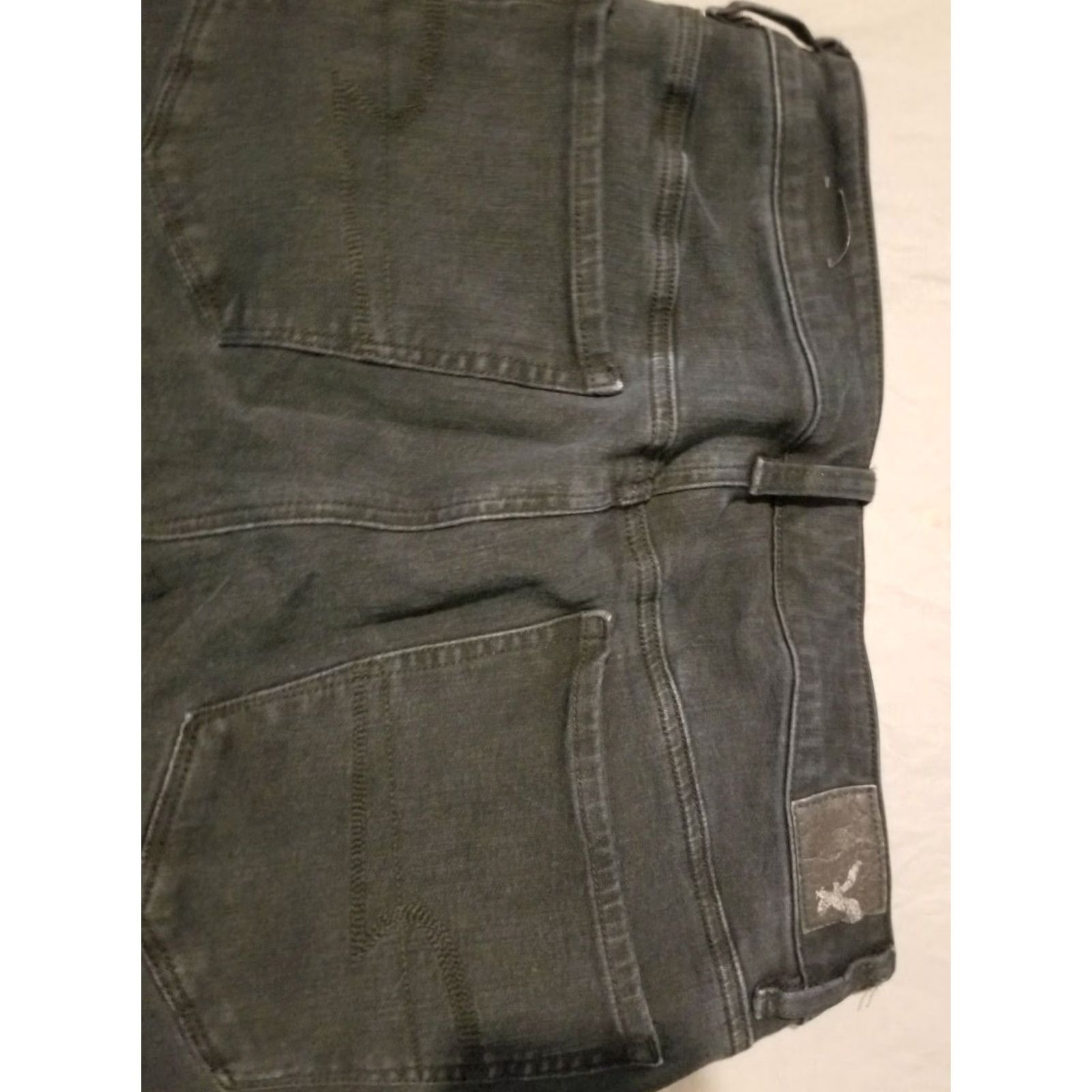 American Eagle Outfitters VINTAGE? No. American Eagle Outfitters Jeans - Womens Skinny Denim Black 12 Regular - Jeans, Pants, Jegging Size 34" / US 12 / IT 48 - 2 Thumbnail