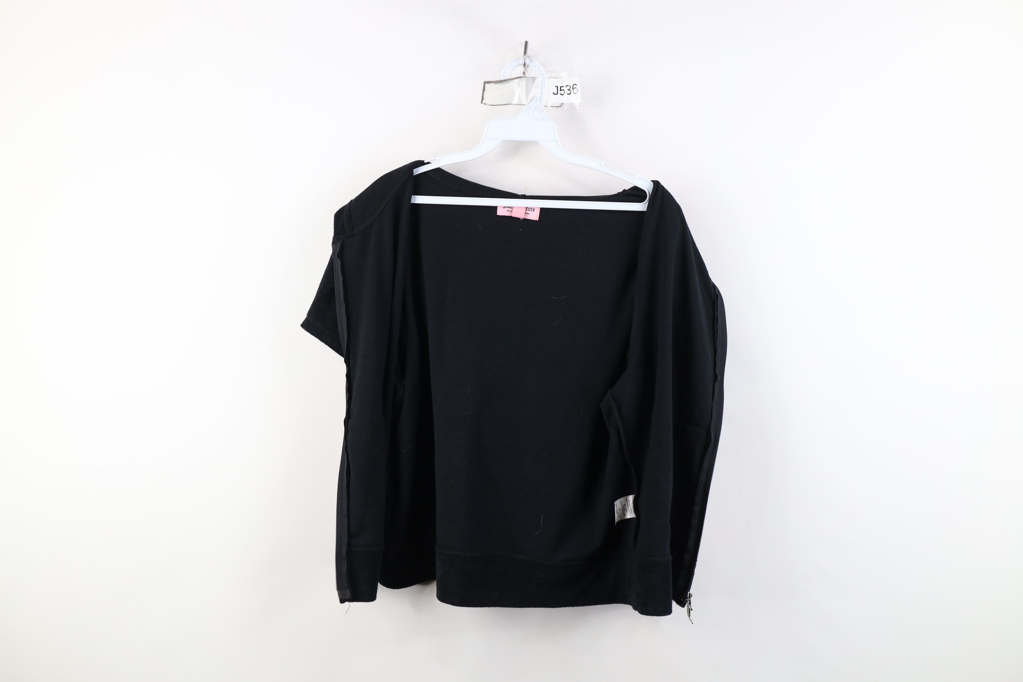 Juicy Couture Vintage 90s Y2K Juicy Couture Terry Cloth Sequin Hoodie Size XL / US 12-14 / IT 48-50 - 9 Thumbnail