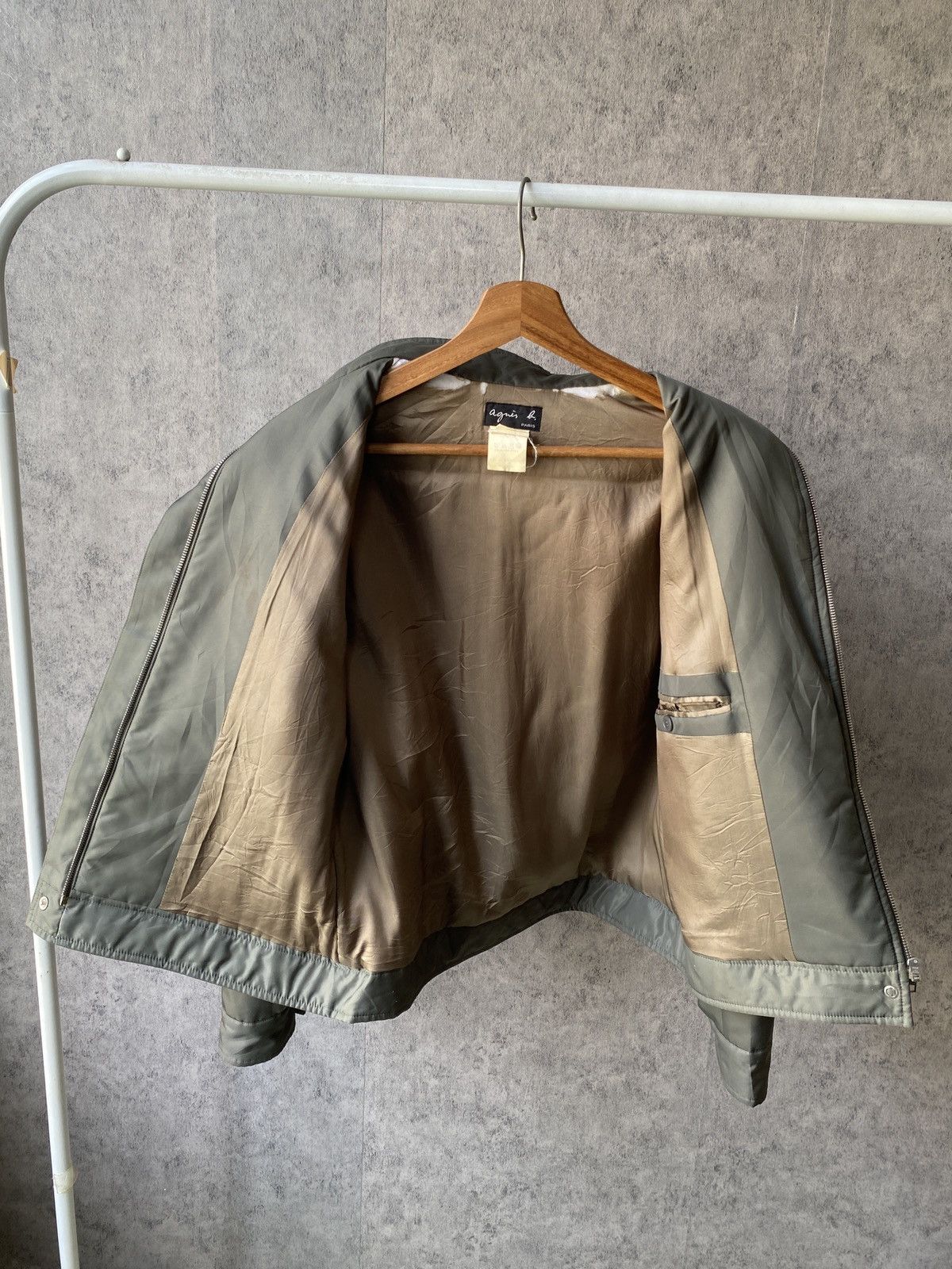 agnes b. Vintage 90s Agnes B Zipper Jacket Size US M / EU 48-50 / 2 - 9 Thumbnail
