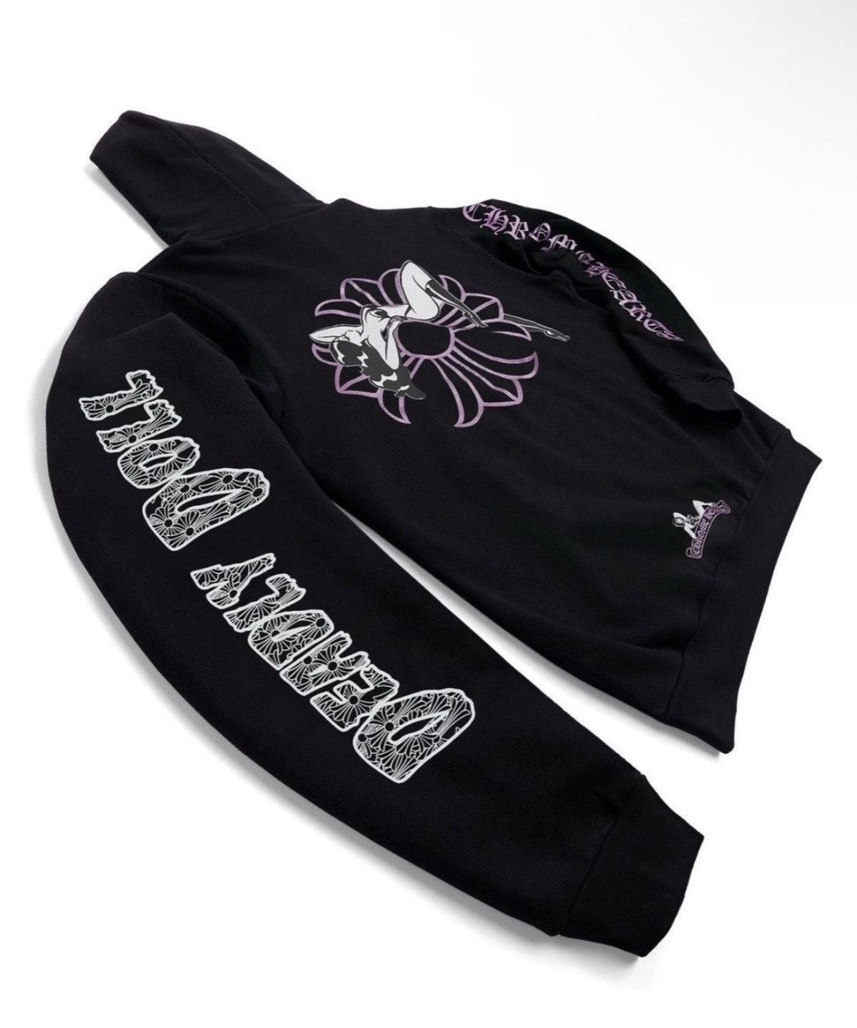 Chrome Hearts × Deadly Doll Chrome Hearts Deadly Doll Hoodie in Black Size US M / EU 48-50 / 2 - 2 Thumbnail