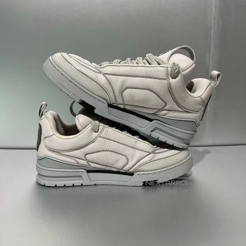 Louis Vuitton Louis Vuitton Stake gray and white bread shoes Size US 8.5 / EU 41-42 - 5 Thumbnail