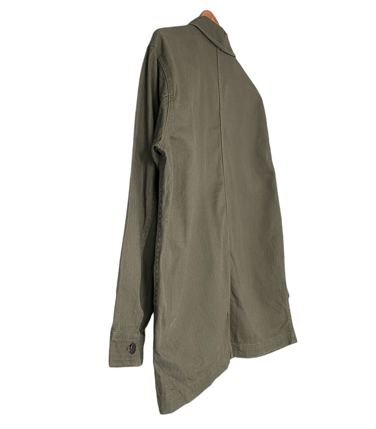 Uniqlo GU JEANS Chore Jacket Army Green Size US L / EU 52-54 / 3 - 14 Thumbnail