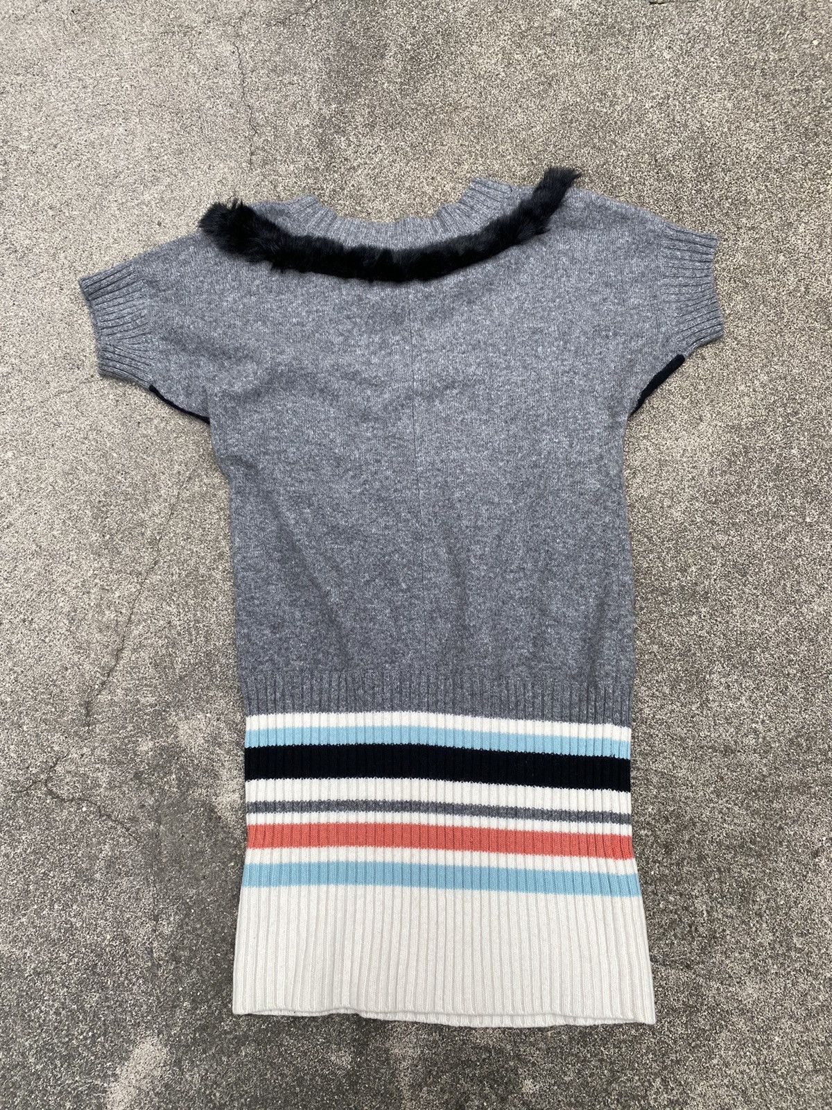 Issey Miyake × mercibeaucoup Mercibeaucoup by Issey Miyake- Wool/ Nylon Blend Dress Size L / US 10 / IT 46 - 18 Thumbnail