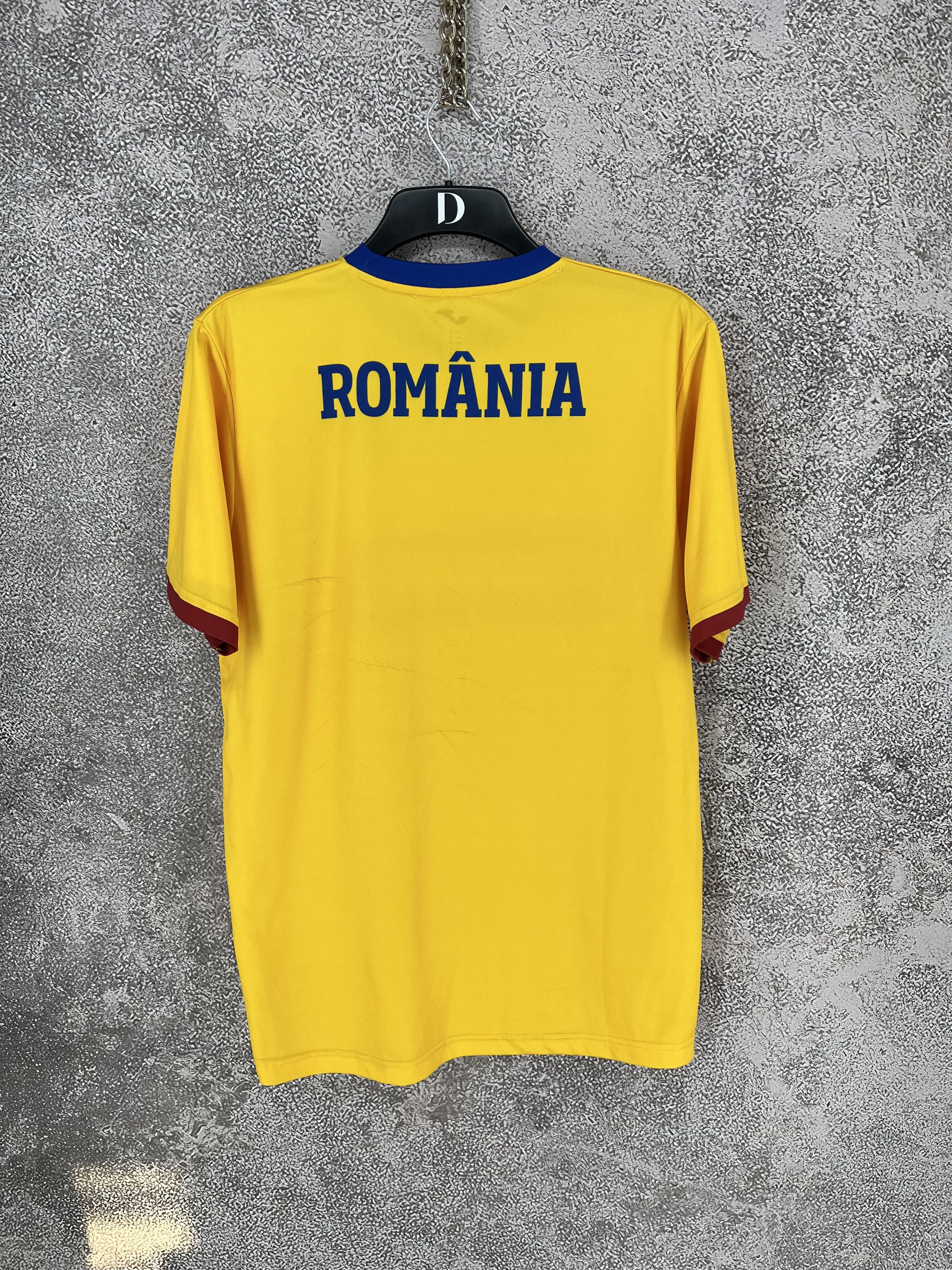 Joma Romania 2024-25 Joma Home Fan Football Shirt L Size US L / EU 52-54 / 3 - 12 Thumbnail