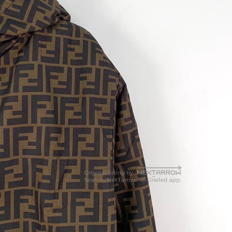 Fendi Fendi Dark brown classic double F old flower all-printed h Size XS / US 0-2 / IT 36-38 - 3 Thumbnail