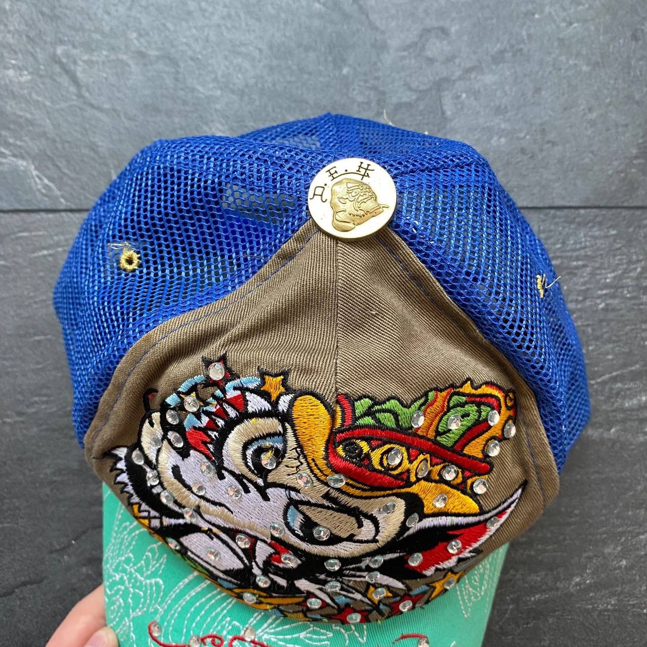 Christian Audigier × Ed Hardy Vintage Ed hardy rare cap Size ONE SIZE - 4 Thumbnail