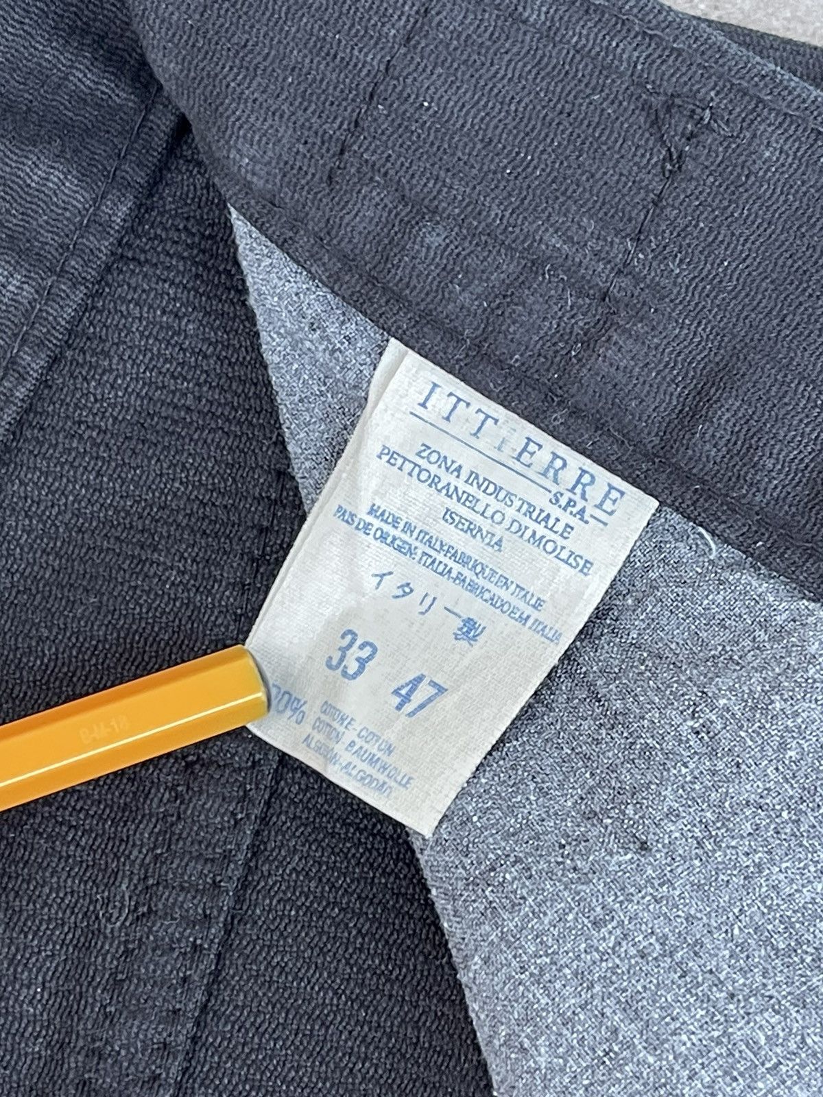 Versace Versace Jeans Couture High Rise Corduroy Black Denim Pants Size US 32 / EU 48 - 21 Thumbnail