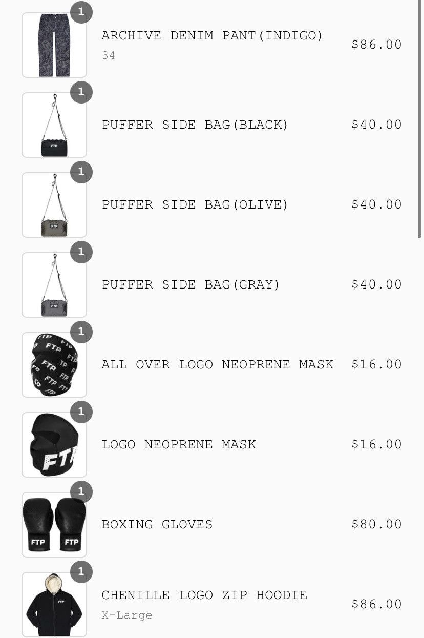 Fuck The Population FTP Chenille Logo Zip Hoodie Black XL Size US XL / EU 56 / 4 - 7 Thumbnail