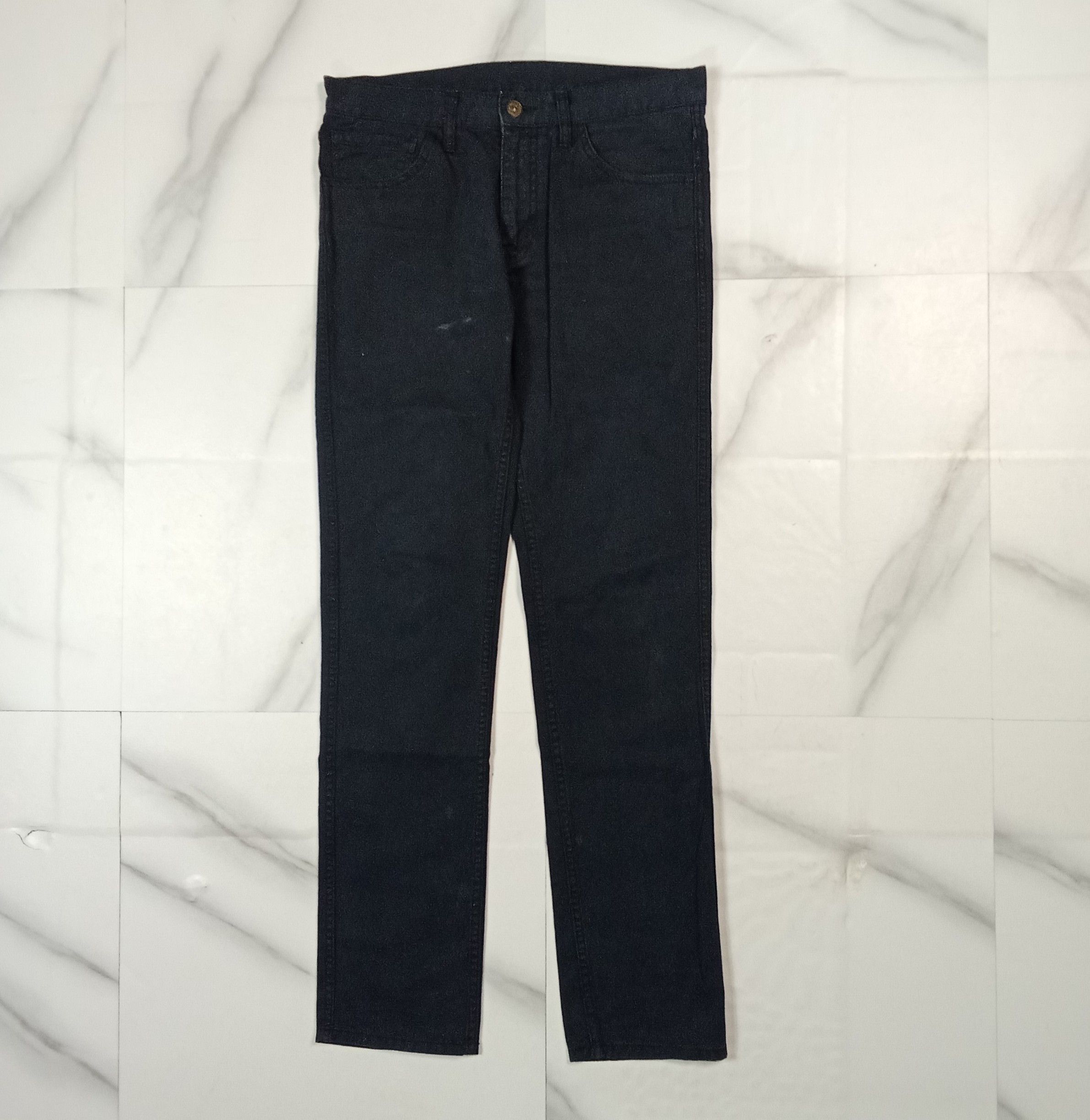 Visvim Visvim - Fluxus 04 - Ultra Dark - Straight Pants Size US 32 / EU 48 - 1 Thumbnail