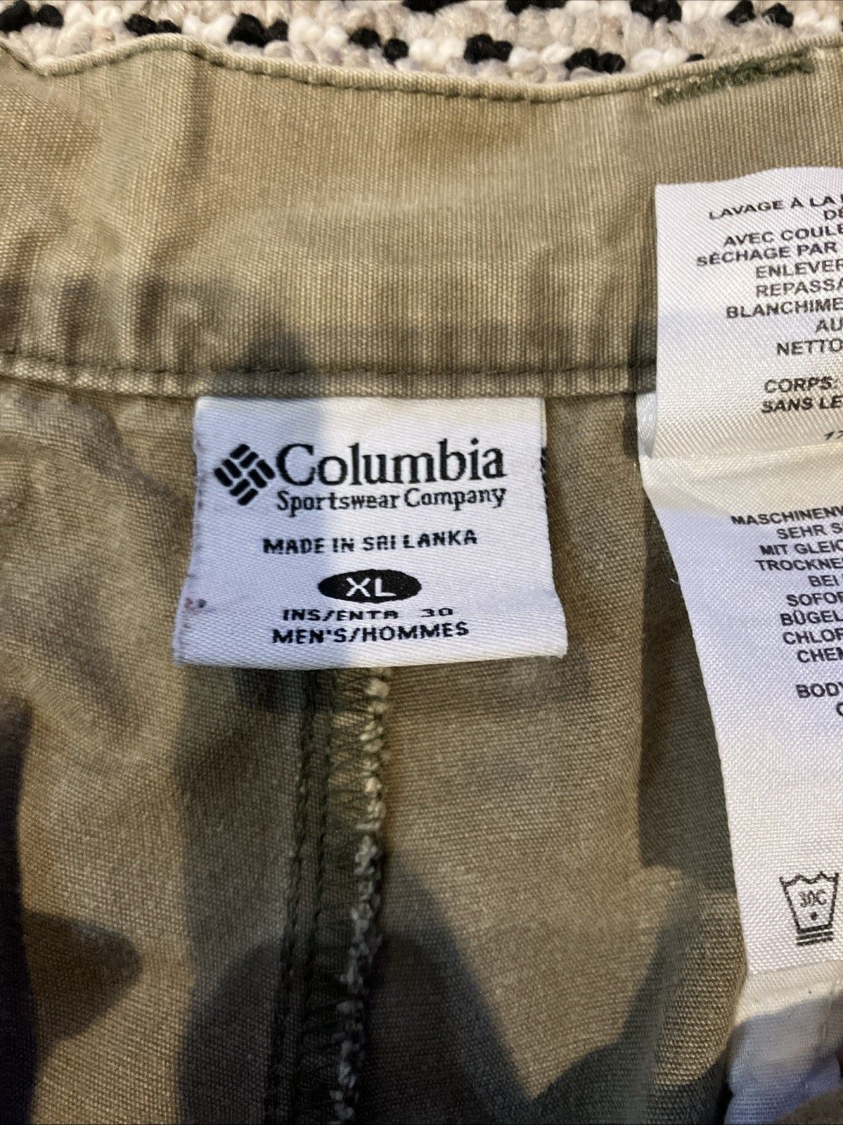 Columbia Columbia Cargo Pants Men XL 30 Inseam Size US 36 / EU 52 - 2 Thumbnail
