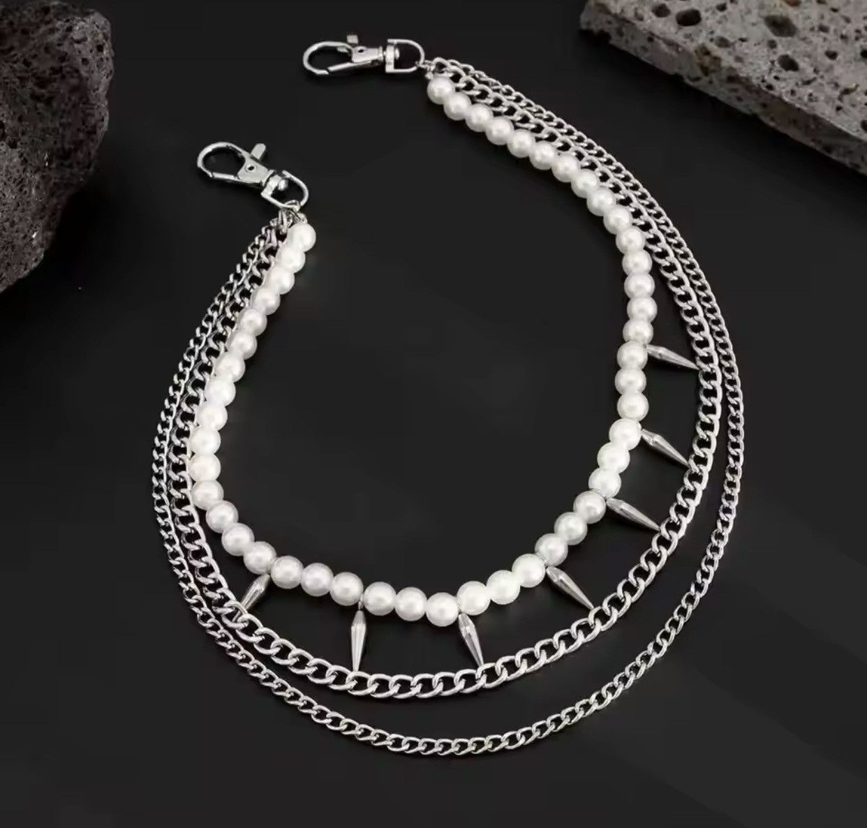 Jewelry New Jeans CCB Beaded U-shaped Waist Chain Size ONE SIZE - 5 Thumbnail