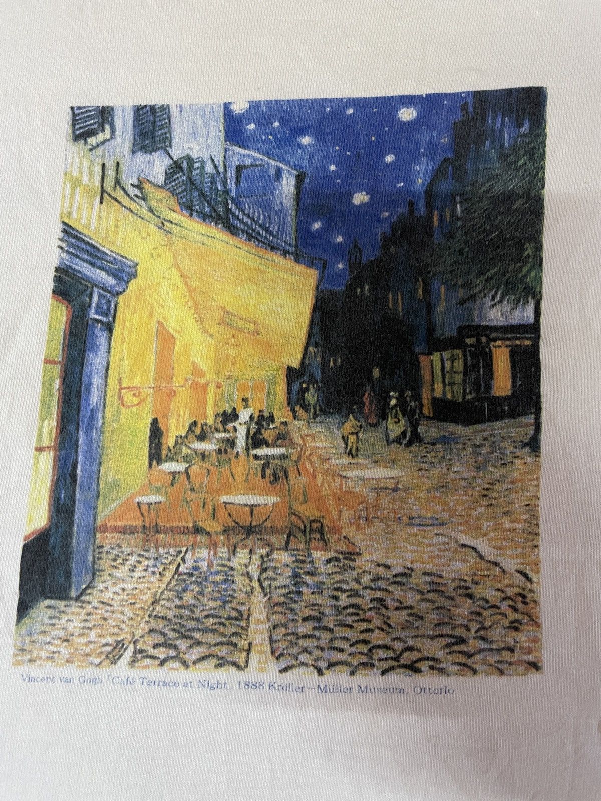 Vintage Vincent Van Gogh photo printed artwork 1988