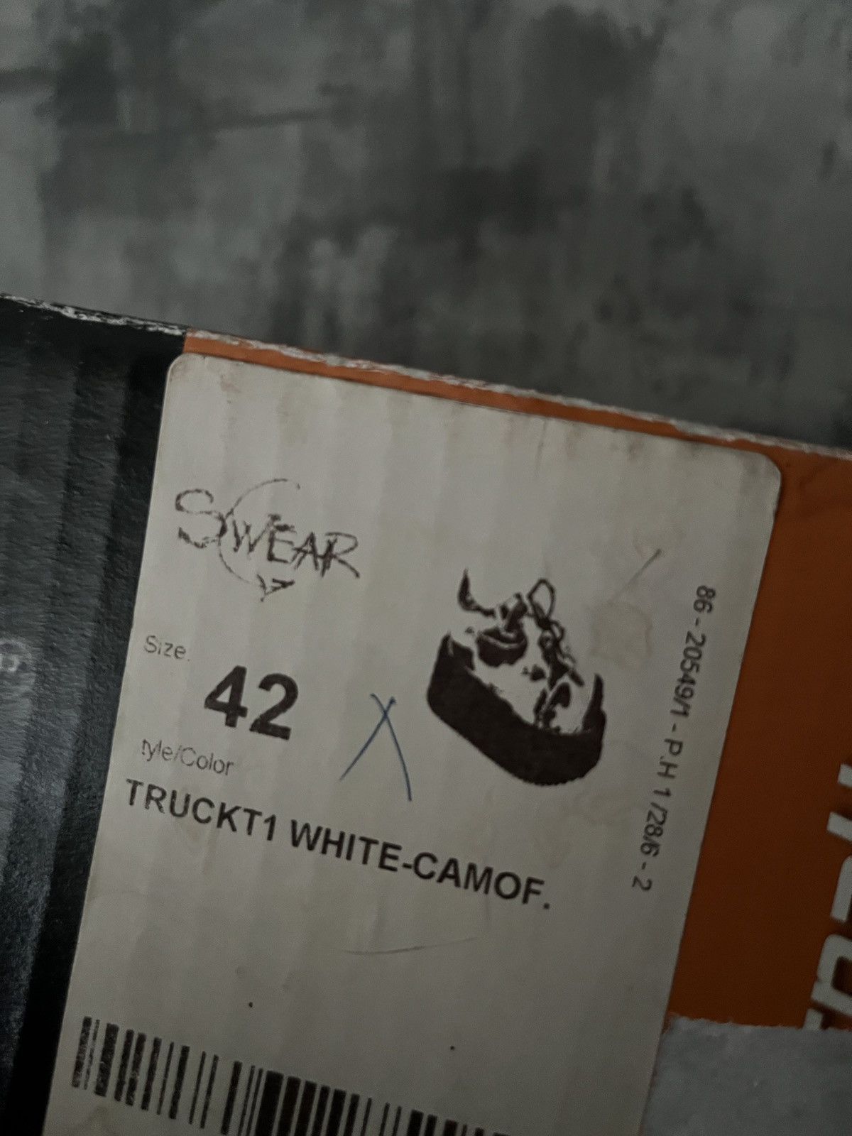 SWEAR London Swear alternative white camo Size US 9 / EU 42 - 5 Thumbnail