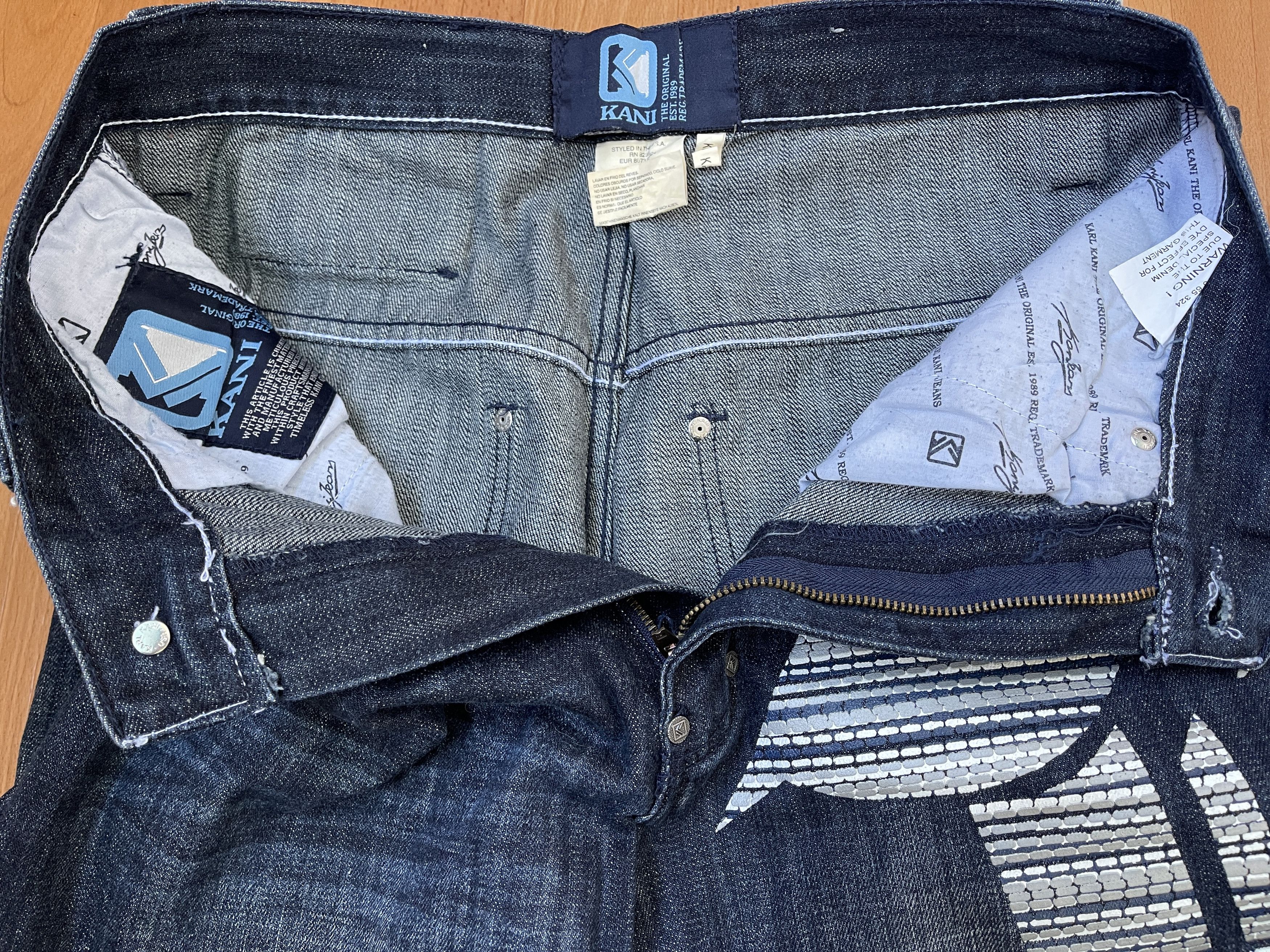 Karl Kani KARL KANI jeans, baggy, vintage Kani jeans, 90s hip hop W 32 Size US 32 / EU 48 - 12 Thumbnail
