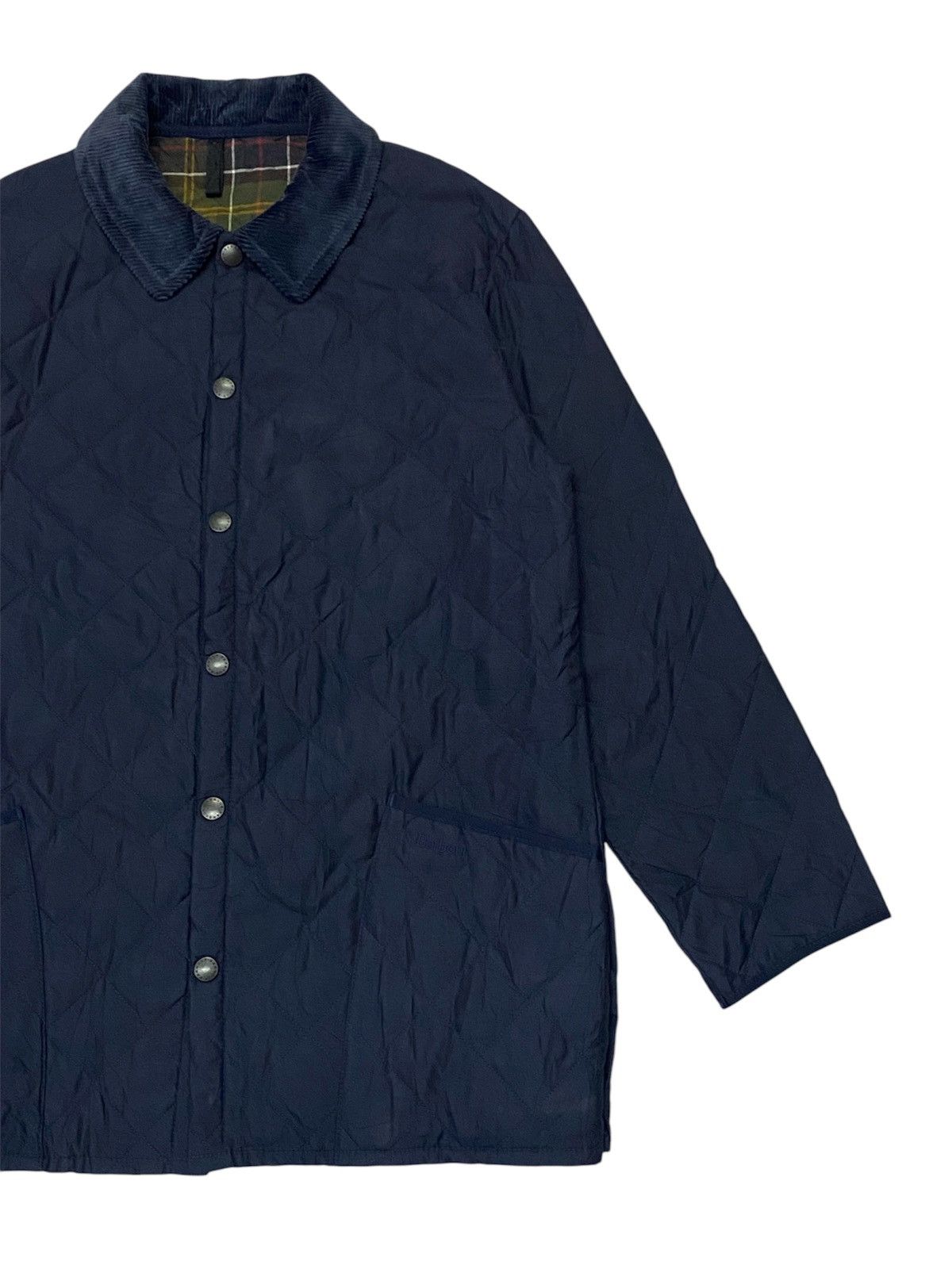 Barbour Barbour Heritage Liddesdale Quilted Snap Button Jacket Size US L / EU 52-54 / 3 - 9 Thumbnail