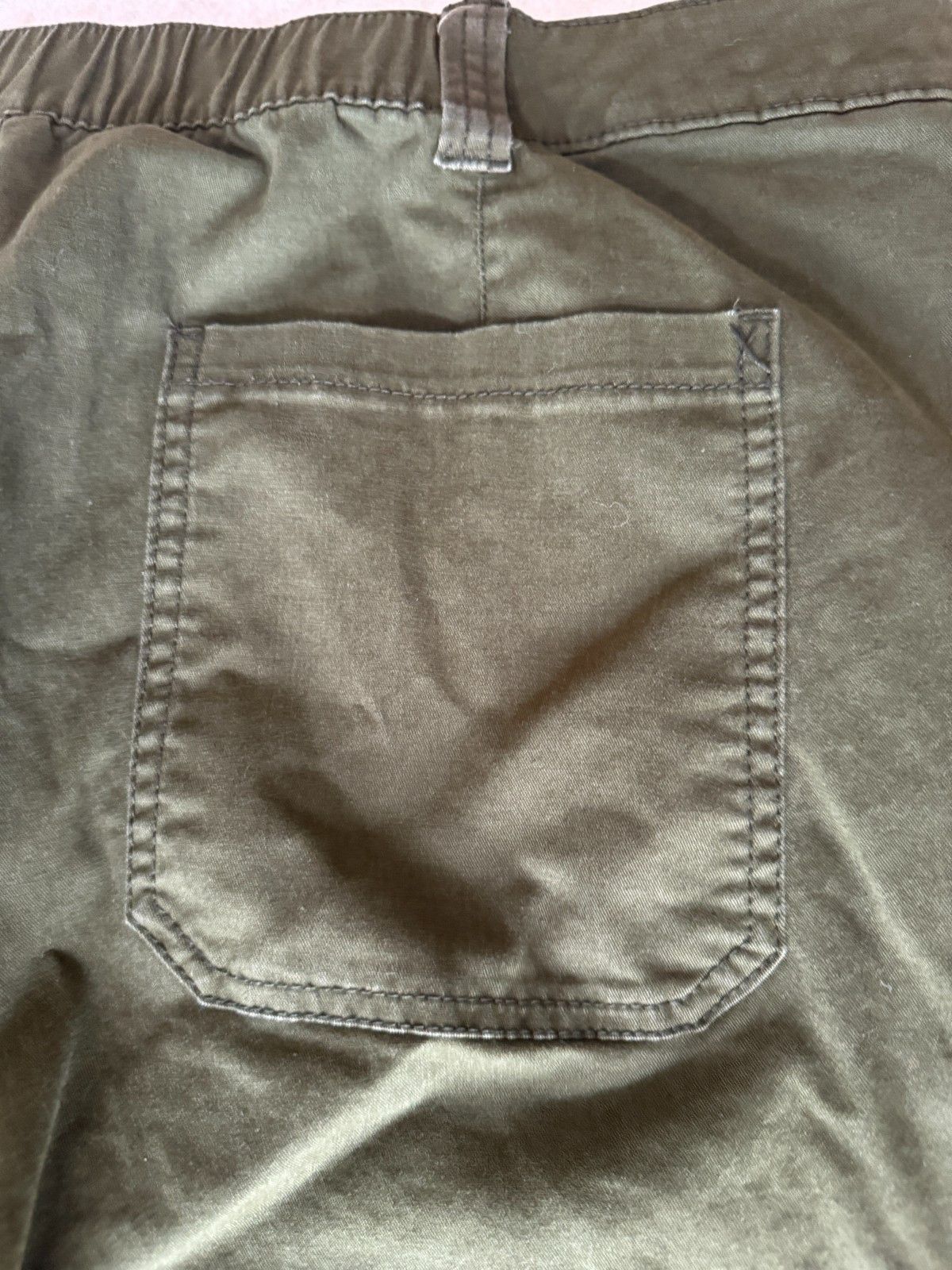 Old Navy Old Navy Womens XL Green OG Chinos Baggy Pants High Rise Ca Size 30" / US 8 / IT 44 - 5 Thumbnail