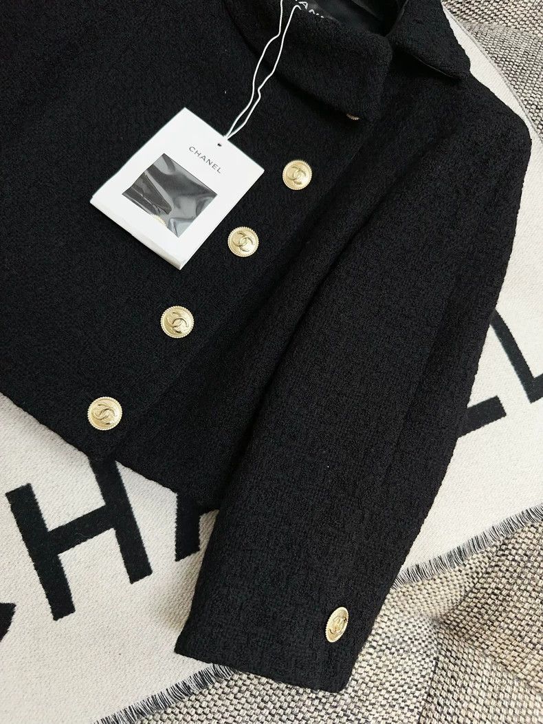 Chanel Chanel 20A Kangpeng Street Handicraft Workshop Black and G Size S / US 4 / IT 40 - 4 Thumbnail