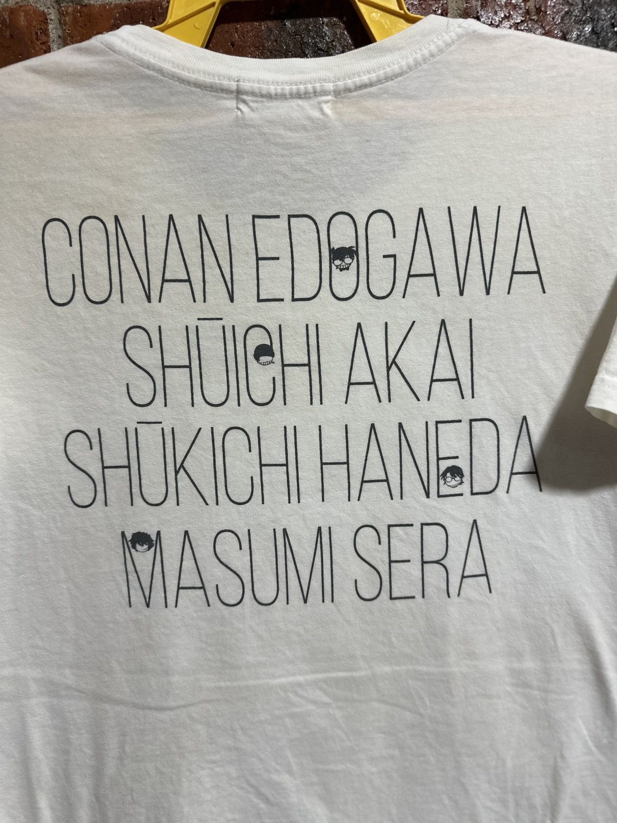 Anime × Japanese Brand × Vintage Vintage Detective Conan Faded Tee Size US M / EU 48-50 / 2 - 8 Thumbnail