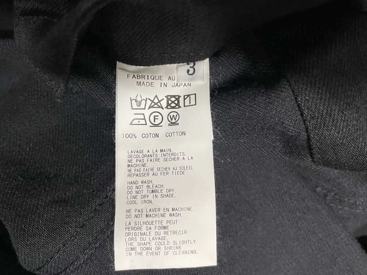 Yohji Yamamoto Yohji Yamamoto Pour Homme 2020SS Black Denim Hooded Jacket Size US L / EU 52-54 / 3 - 9 Thumbnail