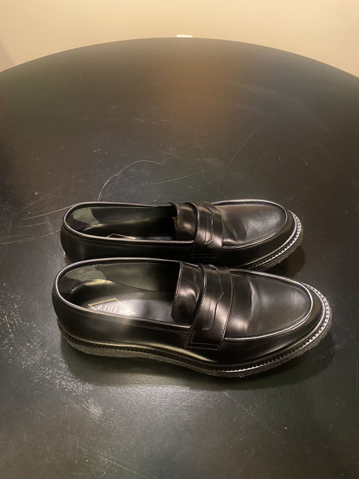 Adieu Paris ADIEU TYPE 5 CLASSIC LOAFER-BLACK Size US 11 / EU 44 - 4 Thumbnail