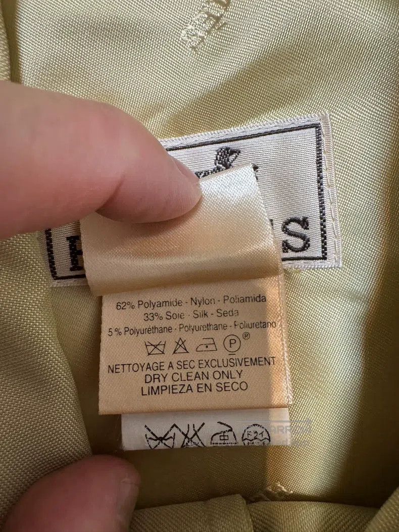 Hermes Hermes Mulberry Silk Jacket Coat Size US M / EU 48-50 / 2 - 8 Thumbnail