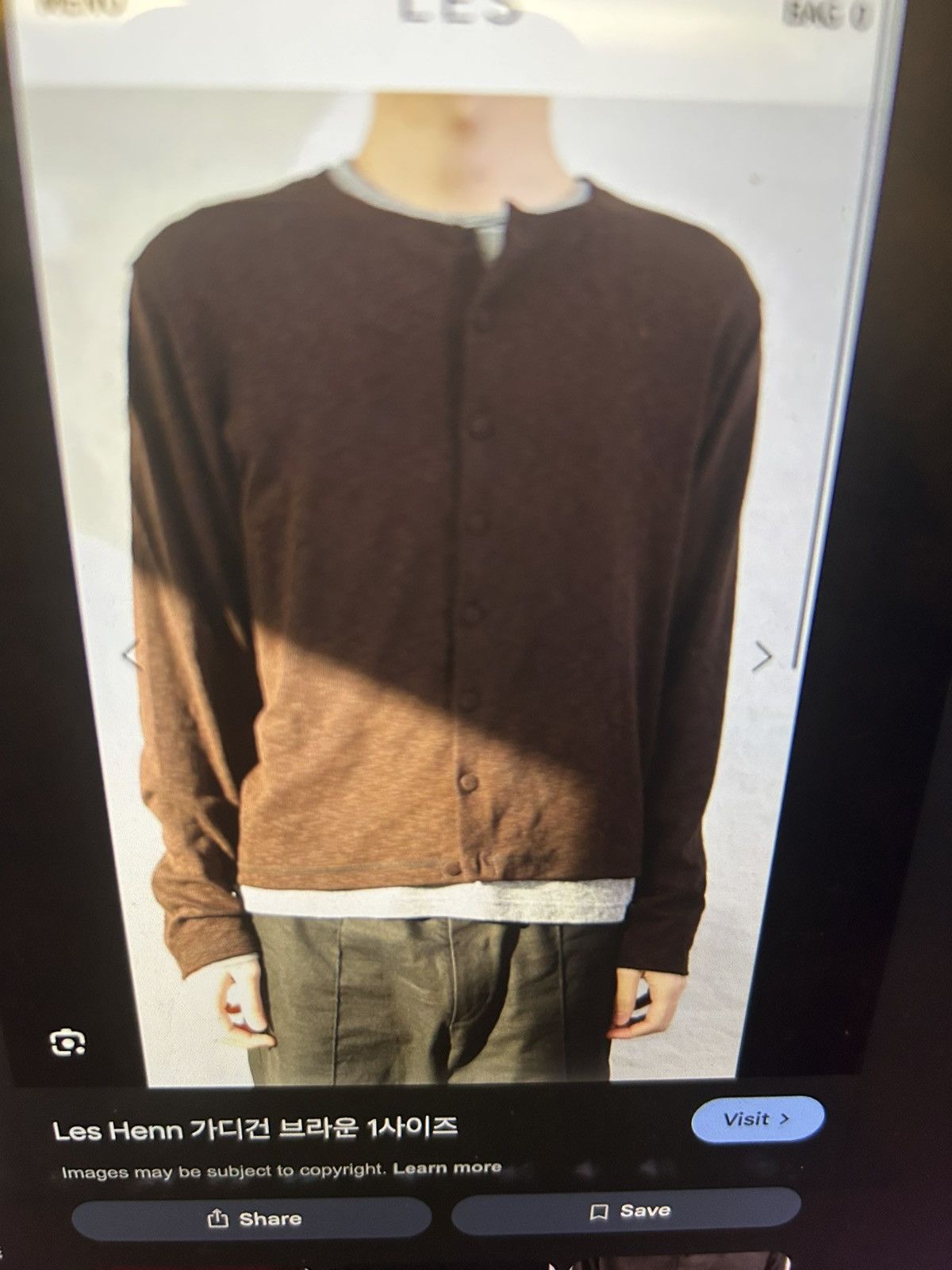 Other LES henn cardigan Size US M / EU 48-50 / 2 - 1 Thumbnail